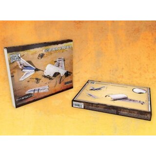Post Apocalypse ColorED Tabletop-Bausatz 28 mm Fuselage Wreckage