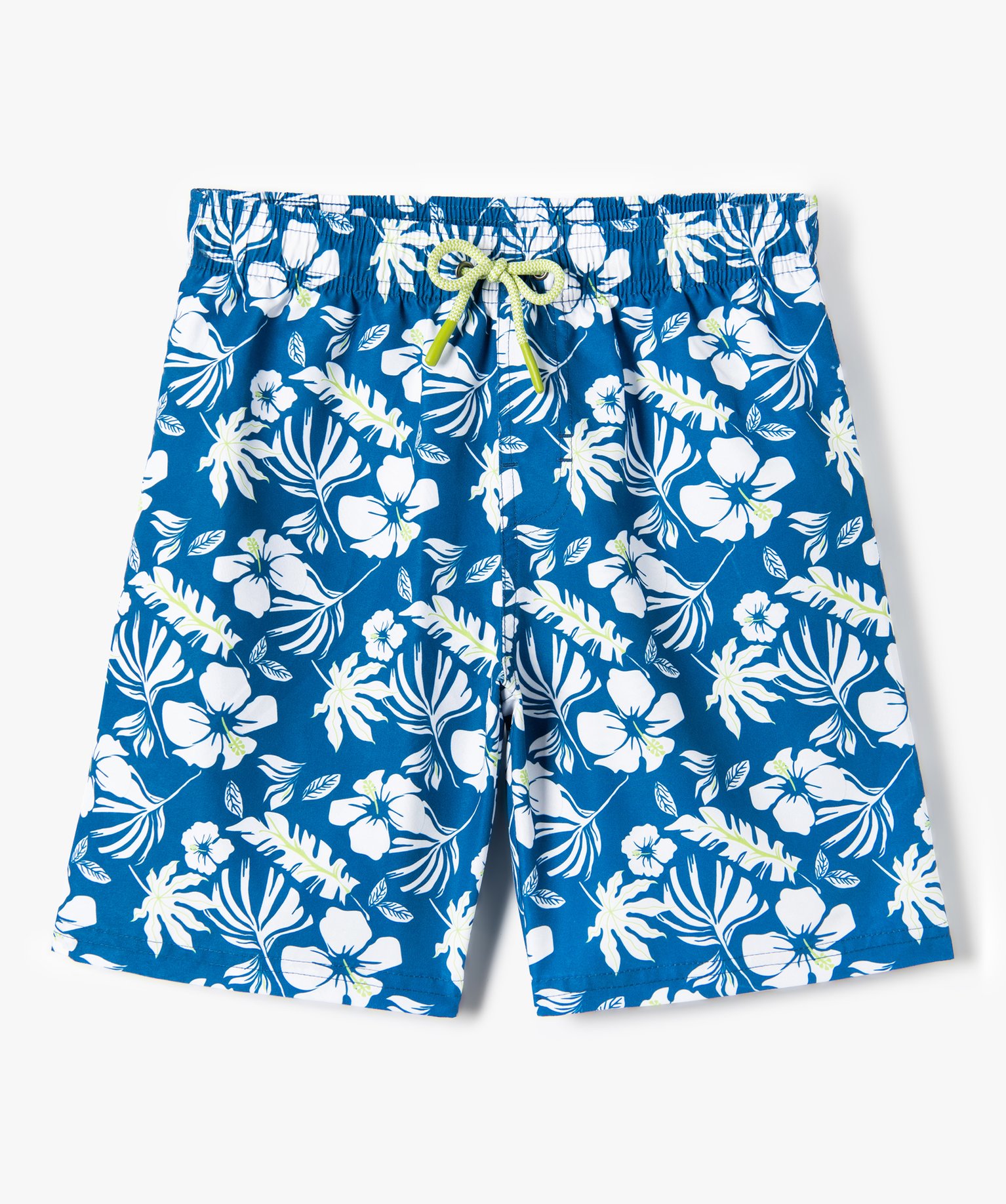 Short de bain Garçon à motifs fleuris imprime | GEMO