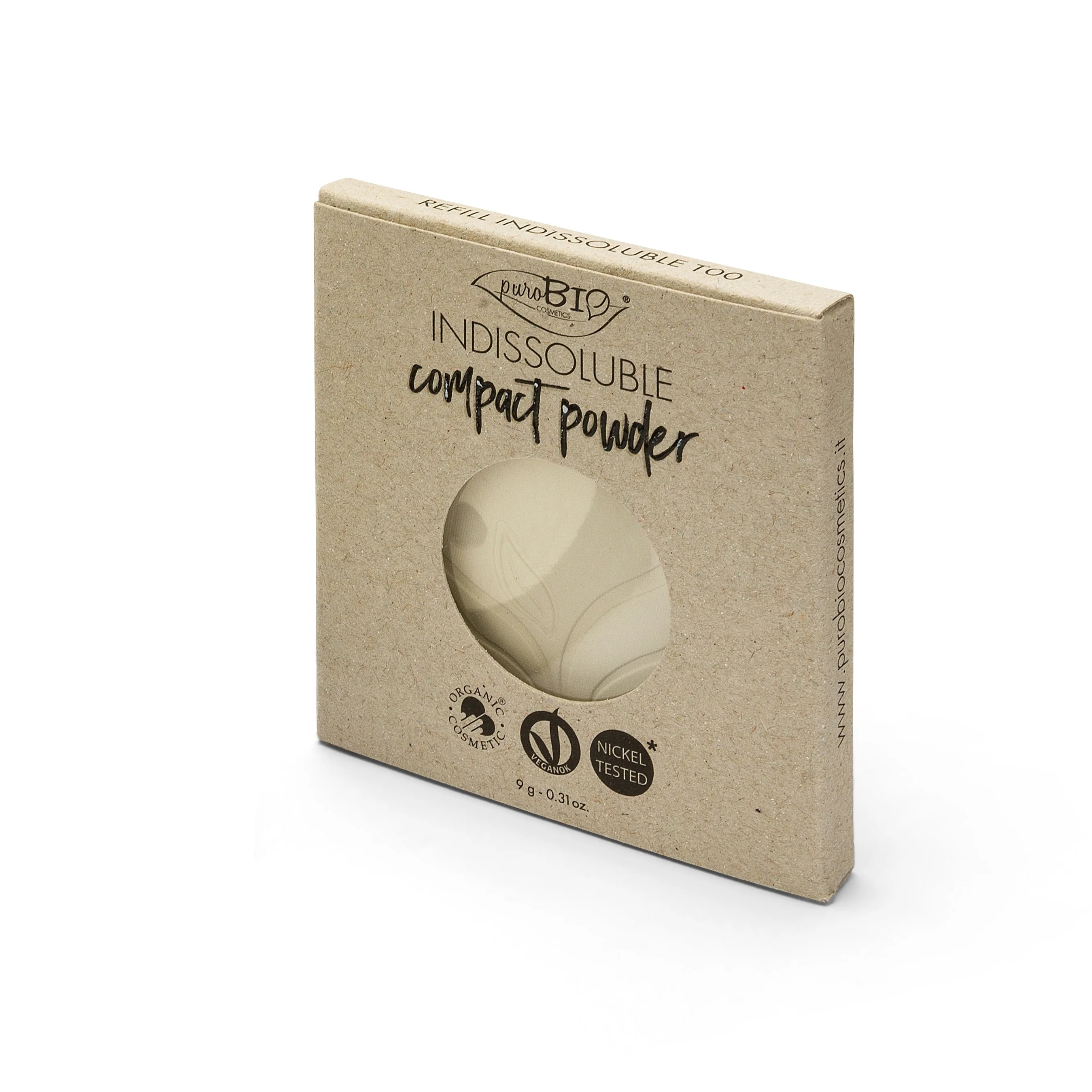 Recambio de polvos compactos faciales insolubles - Polvos compactos