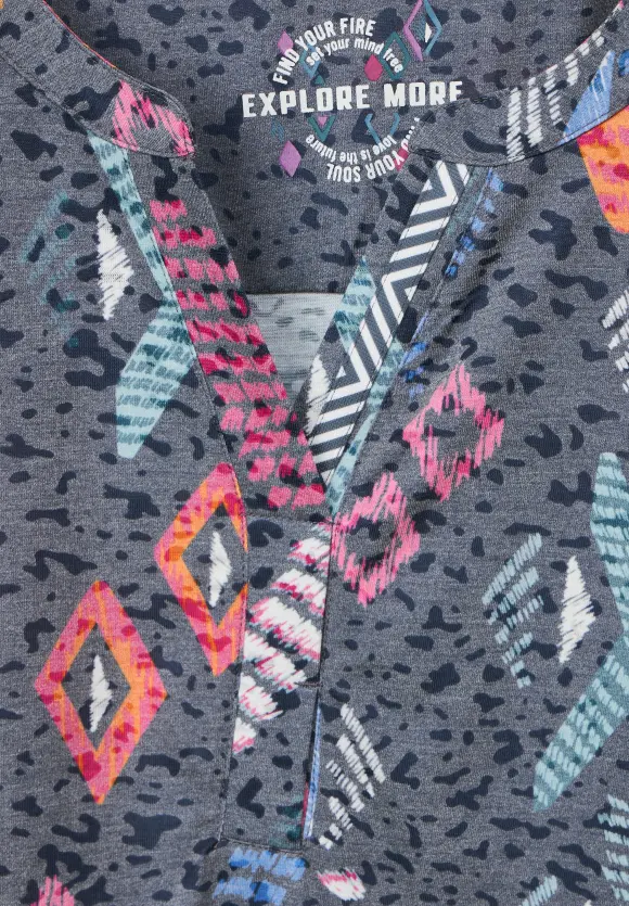 CECIL Multicolor Printshirt