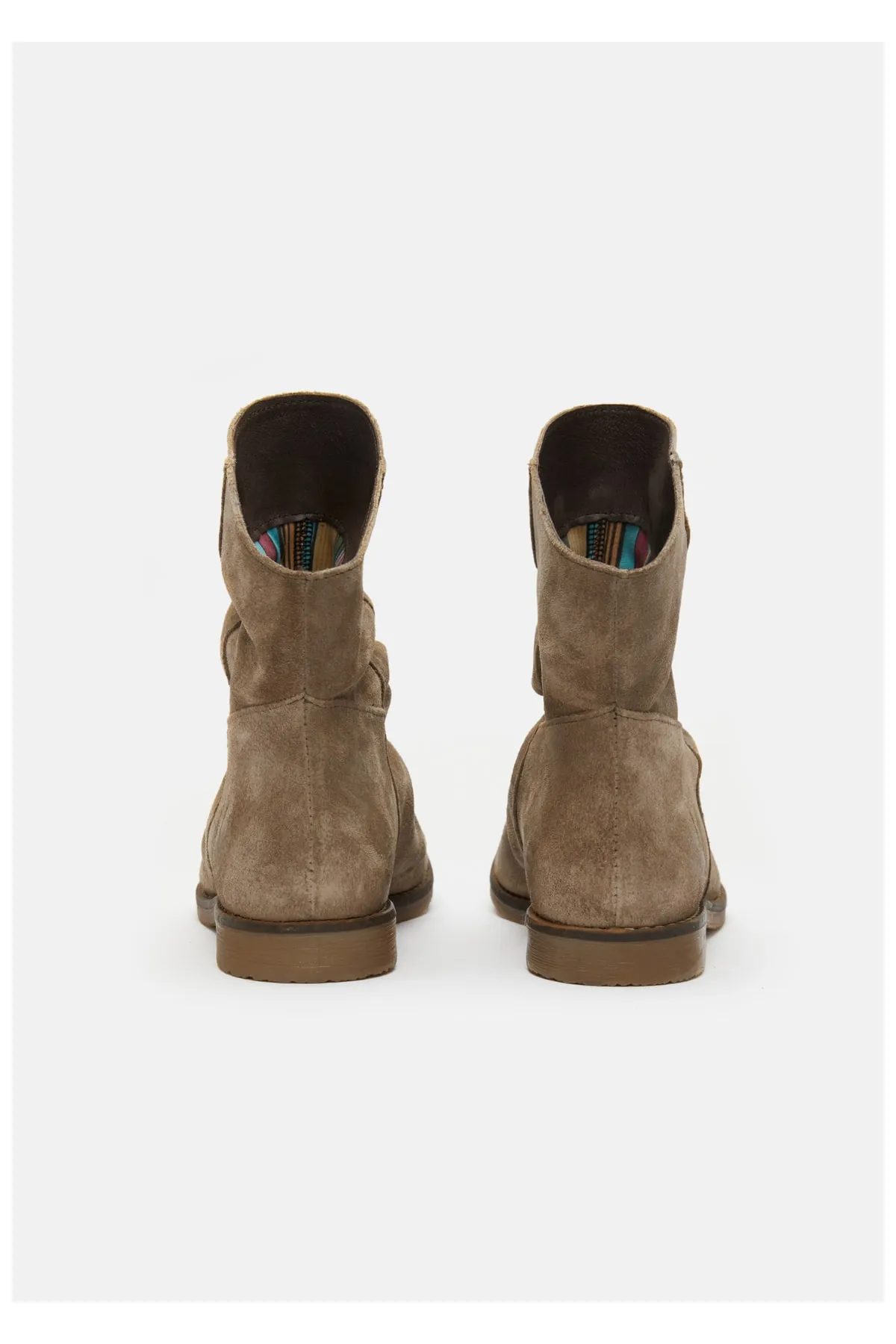 Felmini  Stiefelette - Grau - Blockabsatz