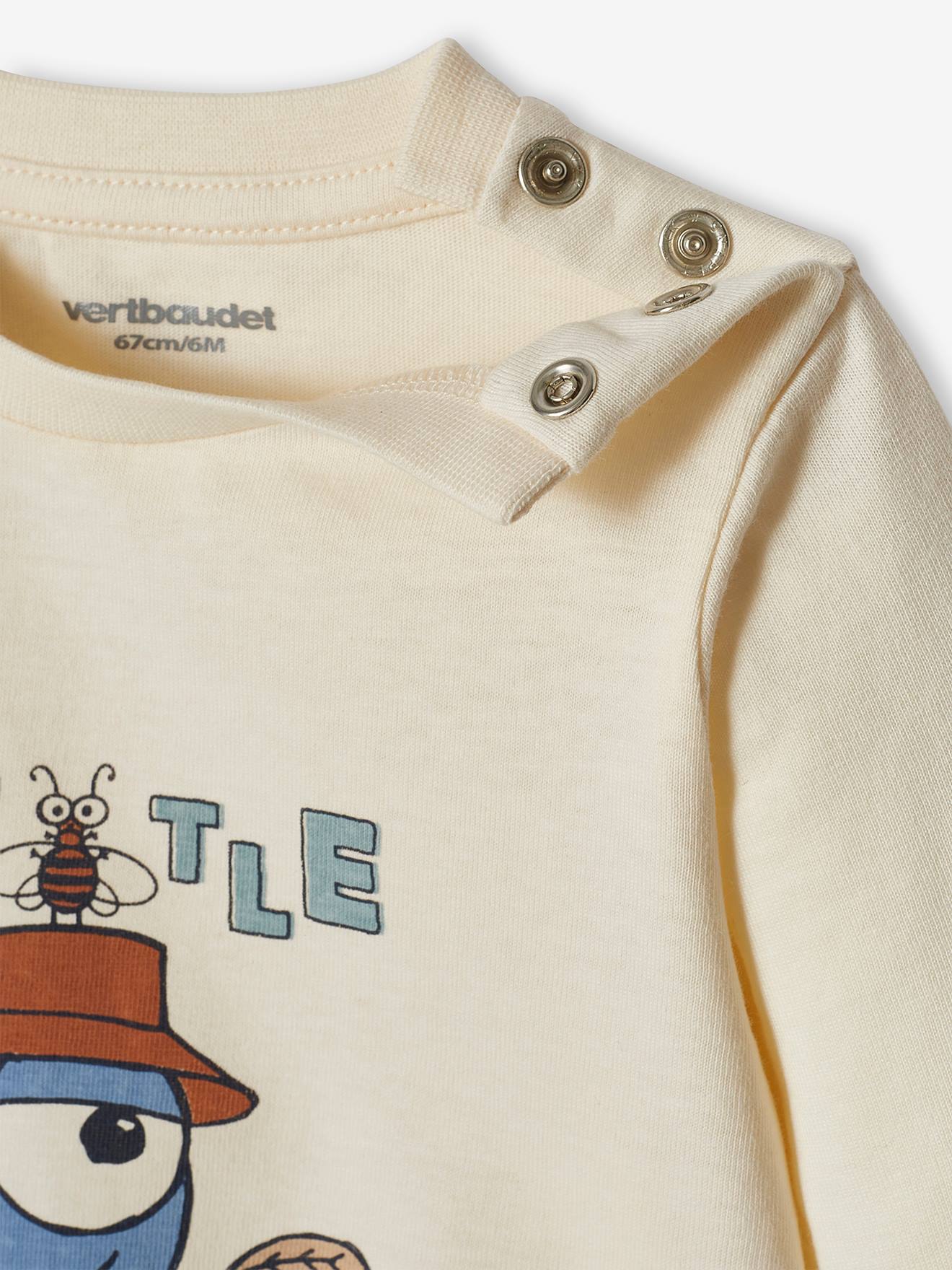 Vertbaudet Baby Shirt - wollweiß