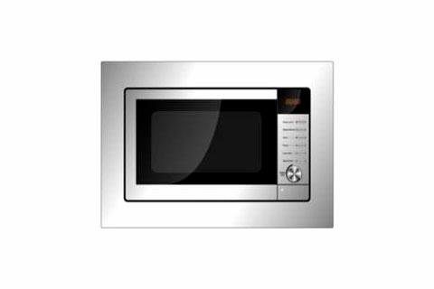 Amica Einbau-Mikrowelle EMW 13184 E, Grill, Mikrowelle, 20 l, digitaler Timer