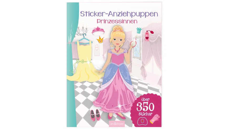 Sticker-Anziehpuppen - Prinzessinnen