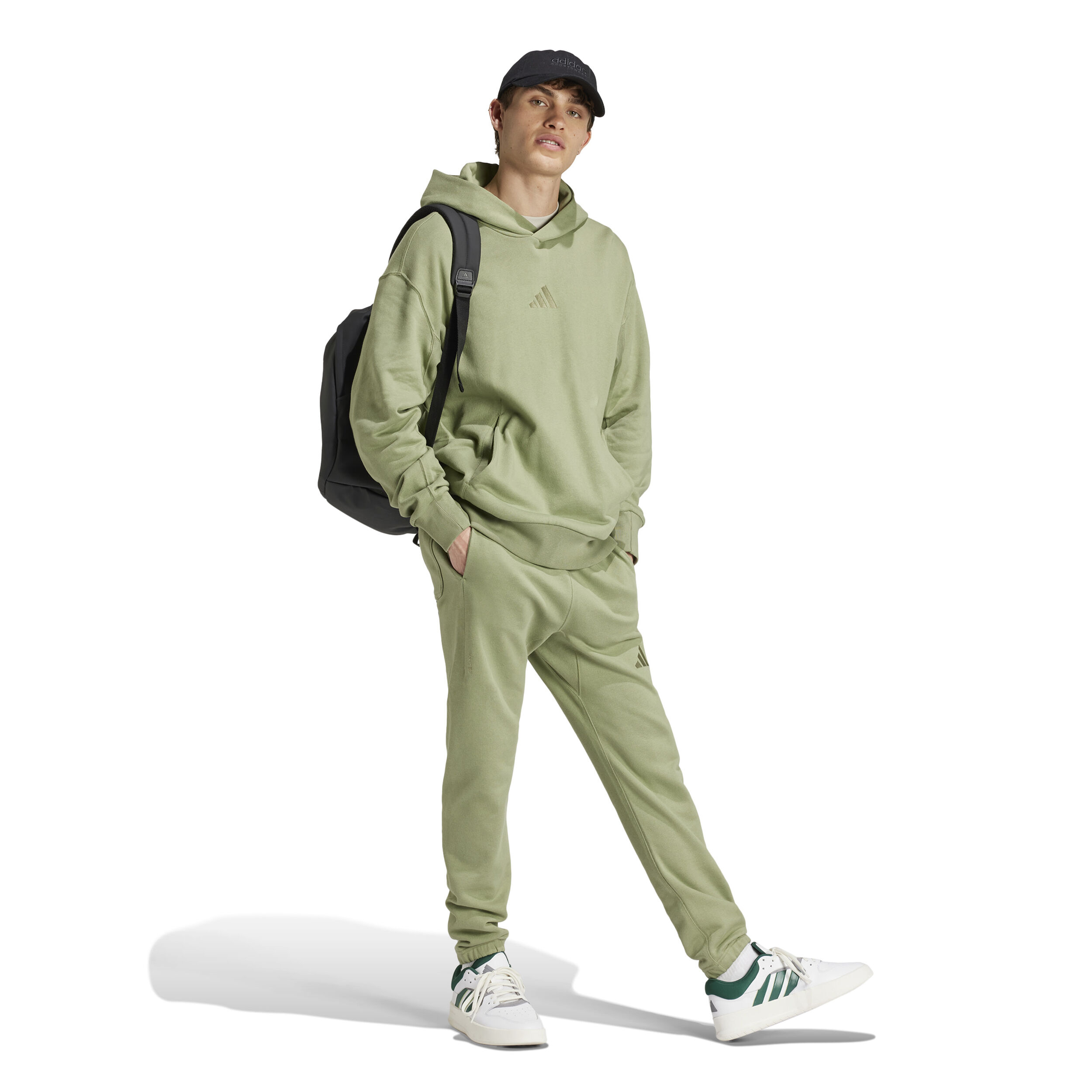 All SZN French Terry Hoody Herren - Salbei