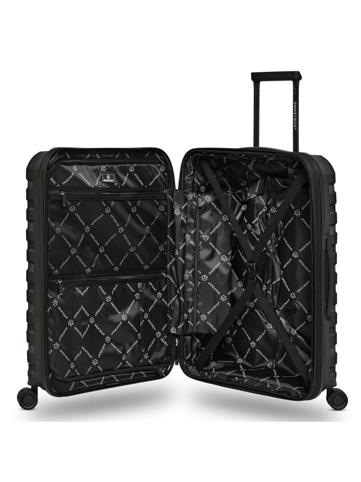 Smartbox Edition 01 4 Rollen Trolley 66 cm mit Dehnfalte in black günstig kaufen onesize
