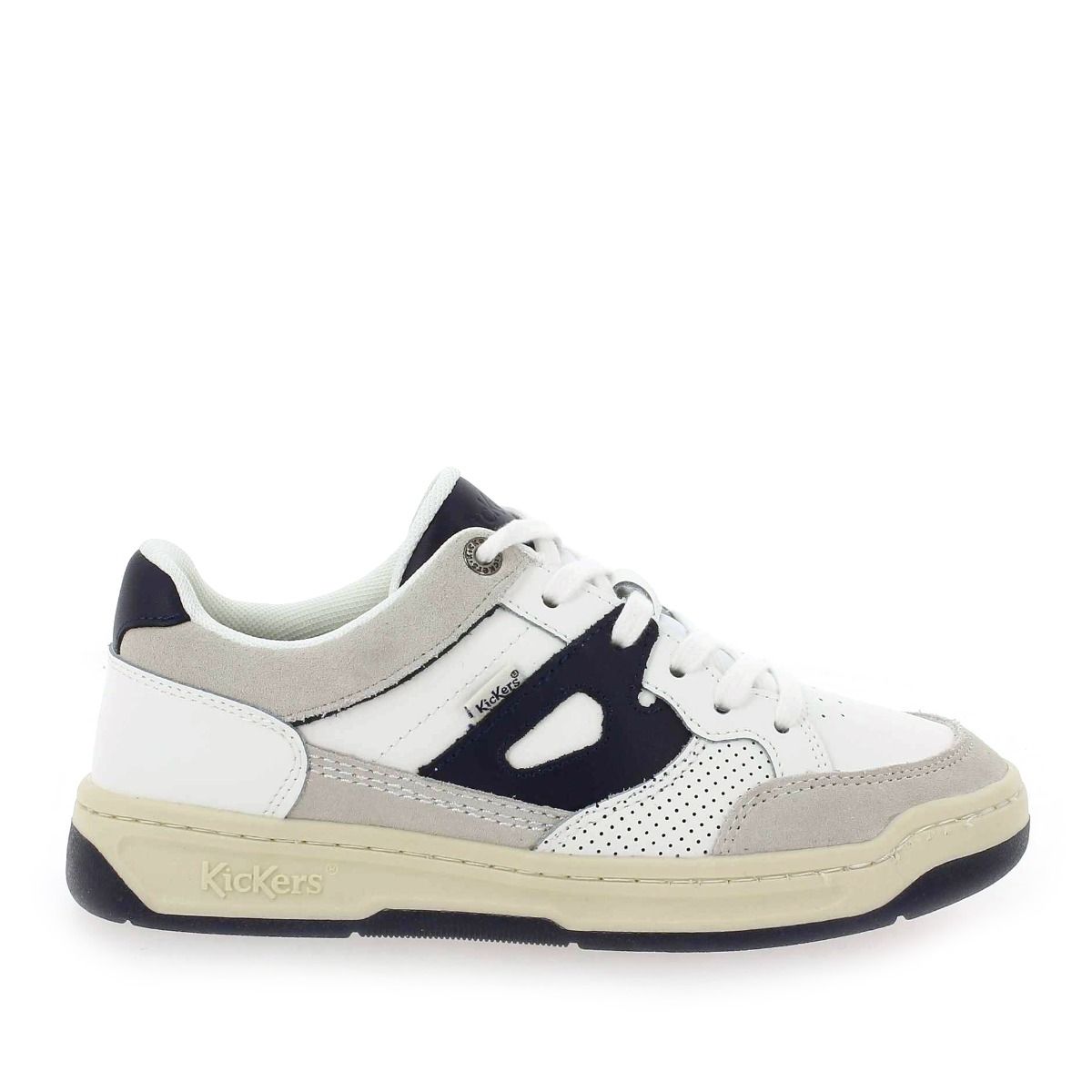 Kickers  KIKOUC JR - blanc marine