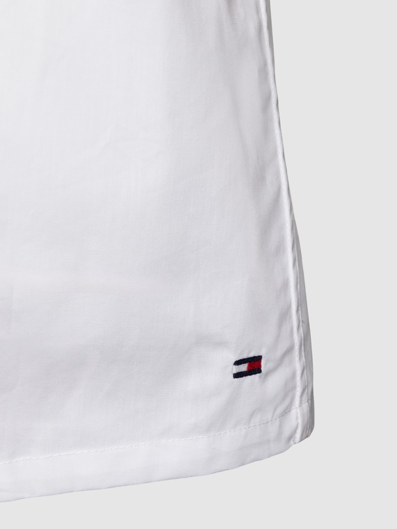 Boxershorts mit Label-Stitching im 3er-Pack in rot