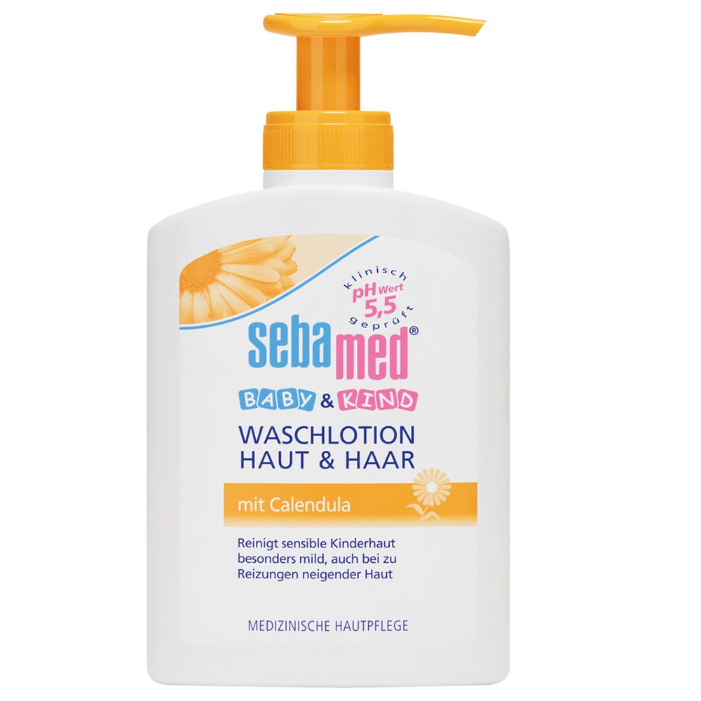 sebamed Baby&Kind Calendula Waschlotion Haut & Haar 200 ml