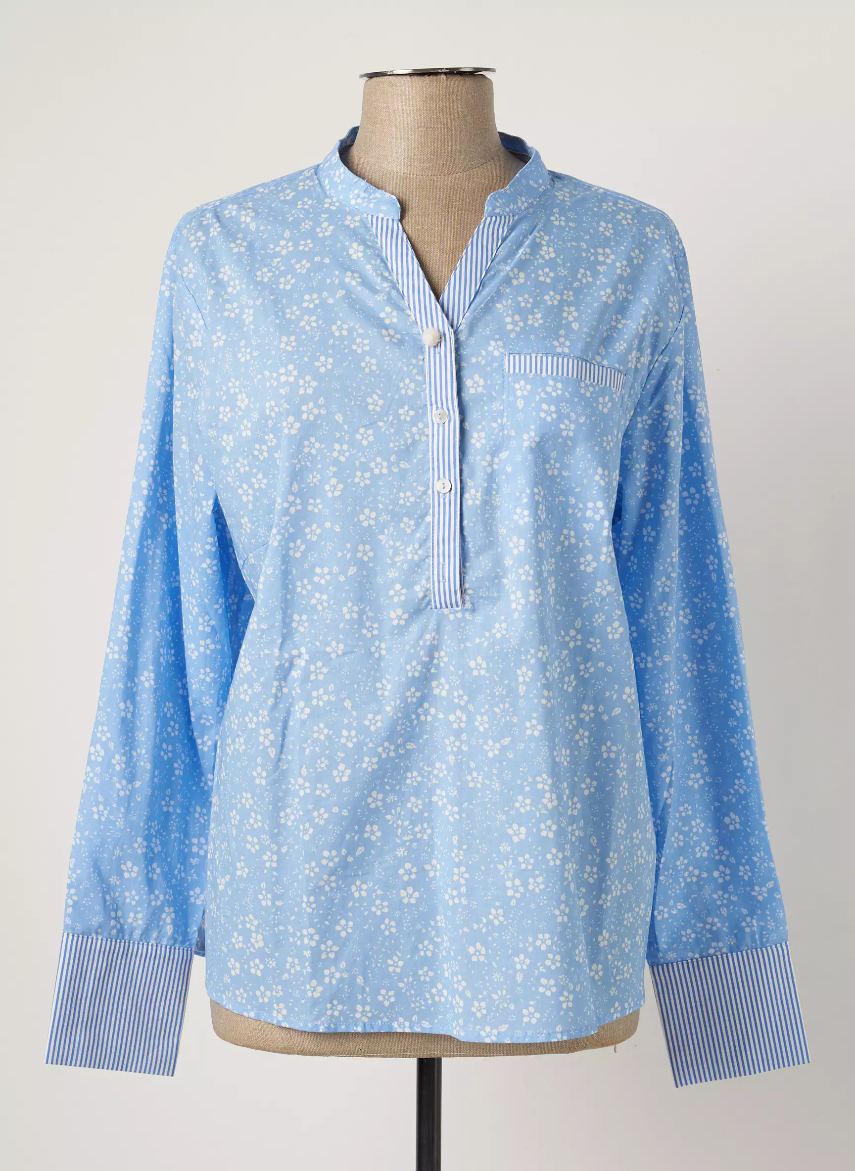 Costa 8 Mani Blouses Femme couleur bleu