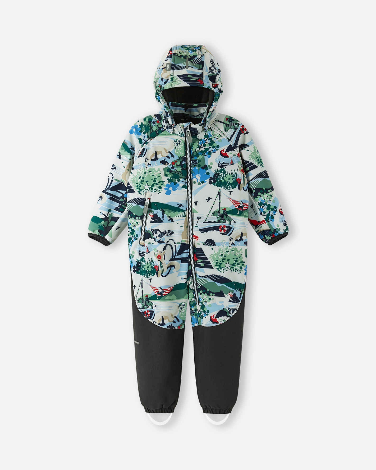 Kleinkinder Softshell Overall Mjosa
