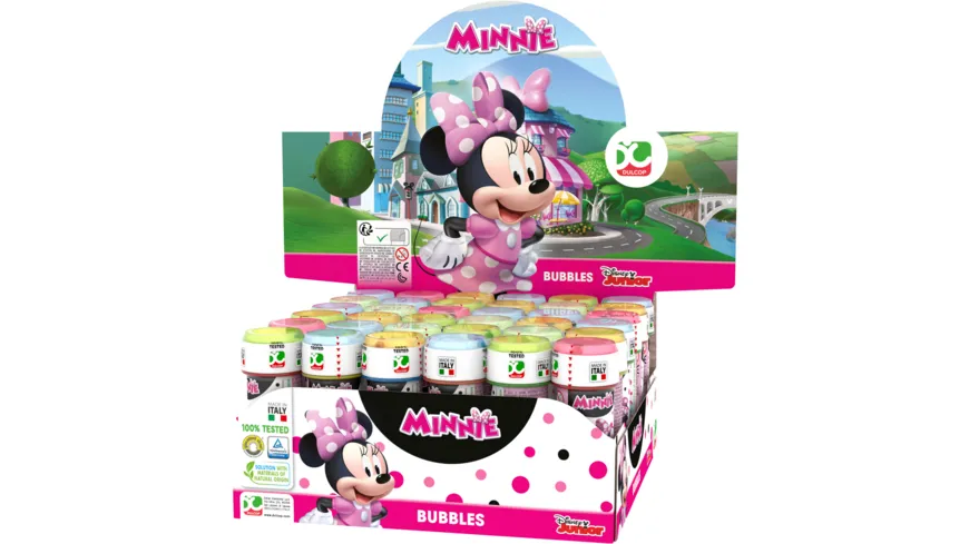 Dulcop - Seifenblasen Minnie Maus, 60 ml, 1 Stück, sortiert 60 ml