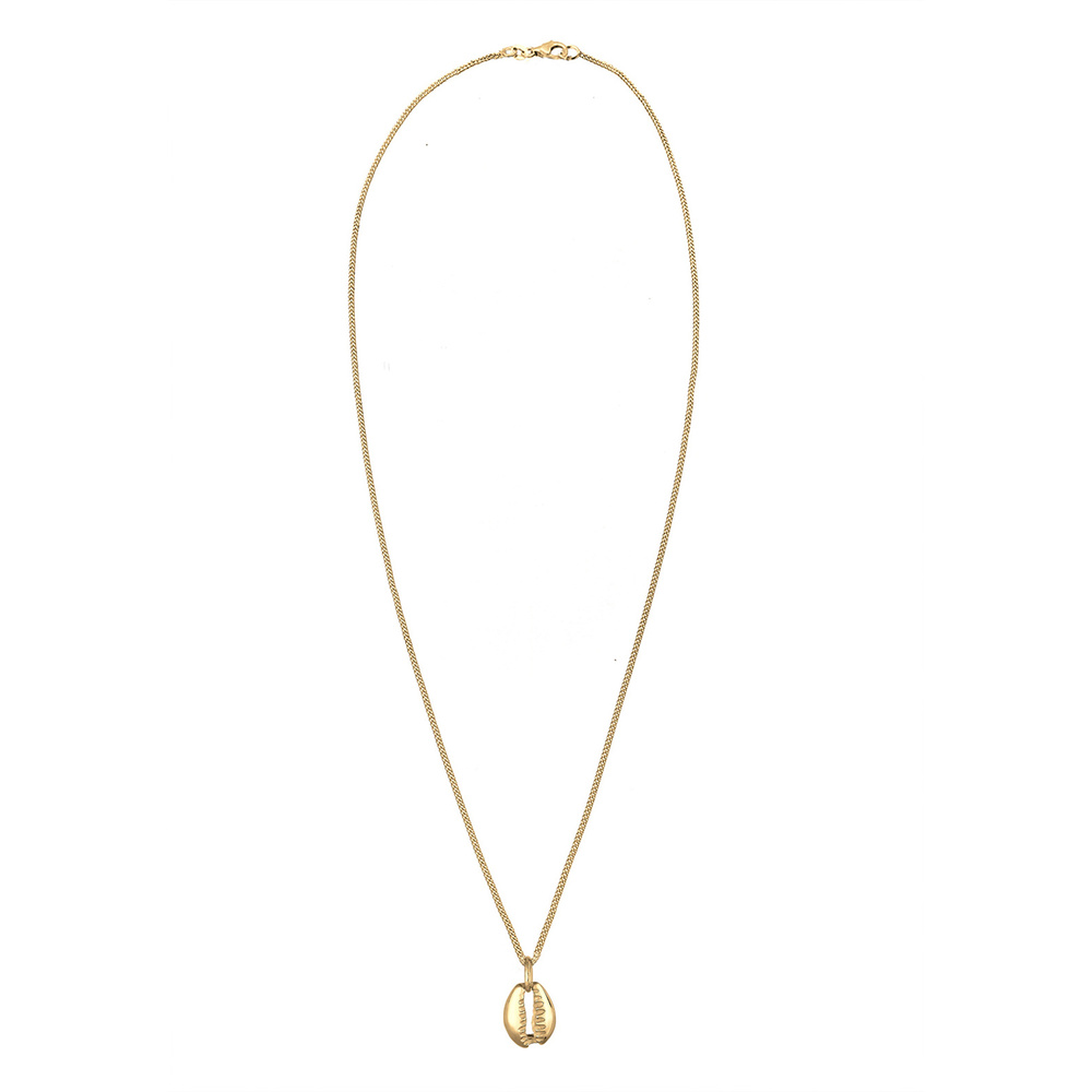 Elli Elli Collier Femme Pendentif Coquillage Mer Maritime - (925/1000) Argent Bijoux