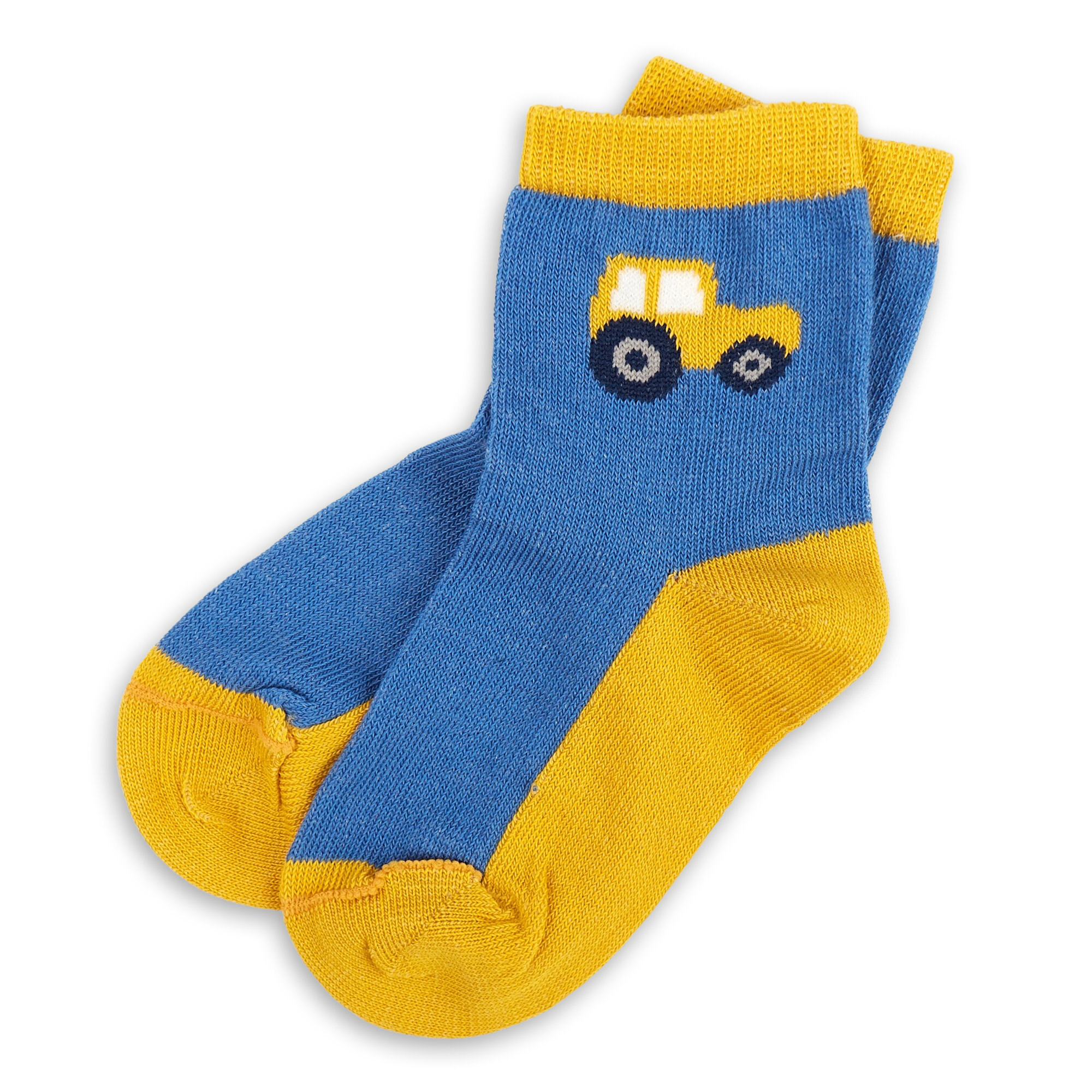 3 Paar Baby Socken Traktor