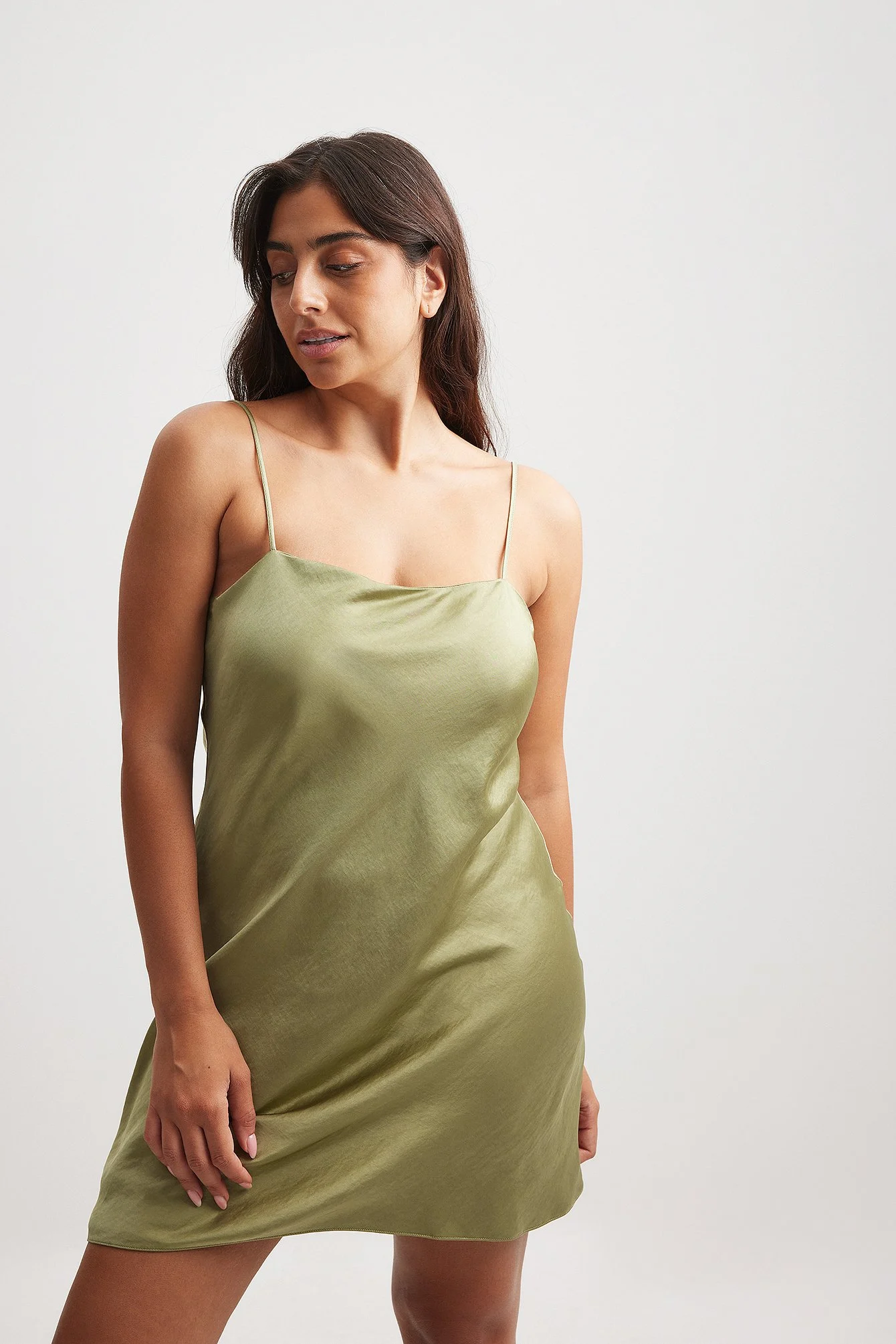Slipdress aus Satin