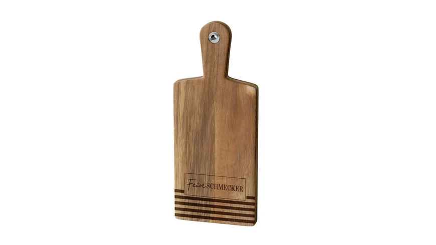 Geschenk für Dich Holzbrett Feinschmecker