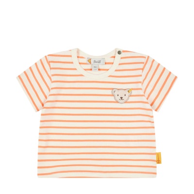 T-Shirt kurzarm, orange für Mädchen