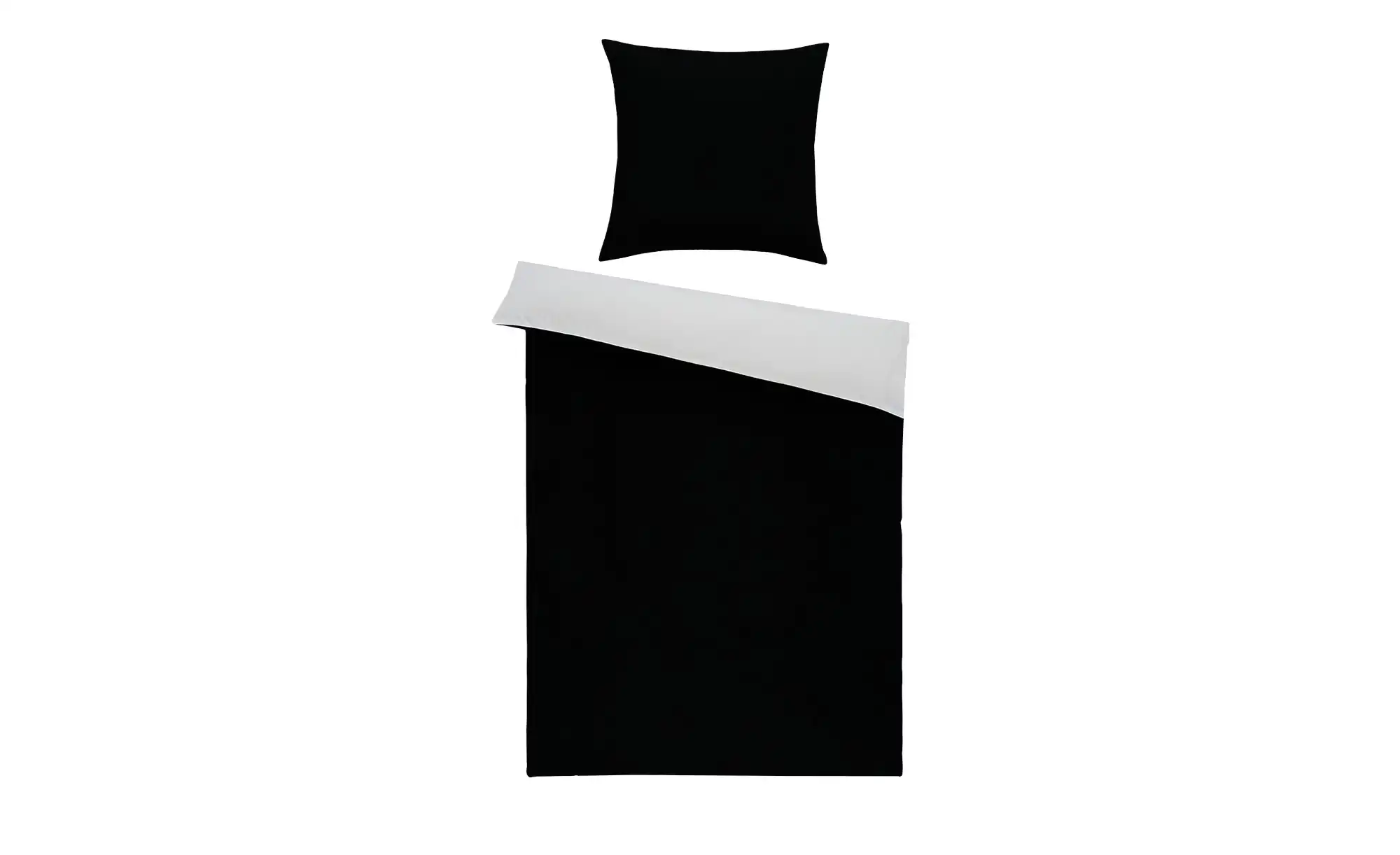 como Satin Wende-Bettwäsche Satin Piping