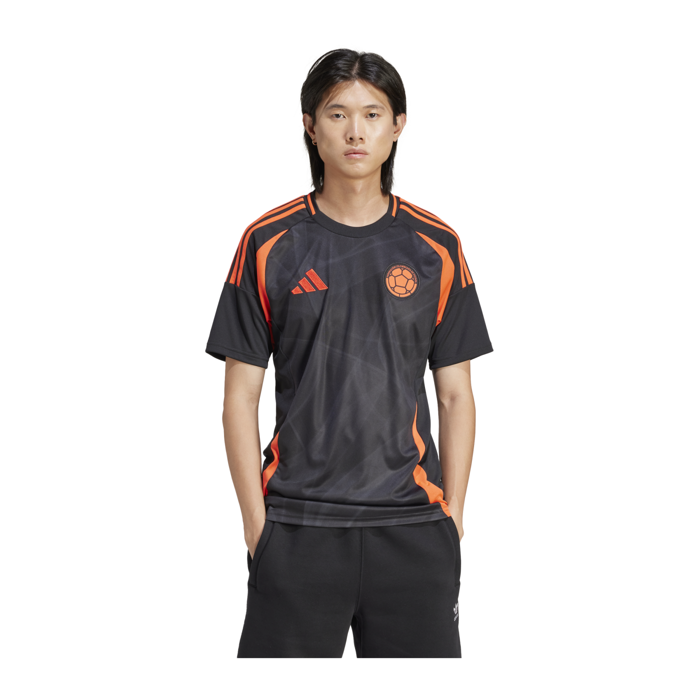 adidas Kolumbien Trikot Away Copa America 2024 Schwarz