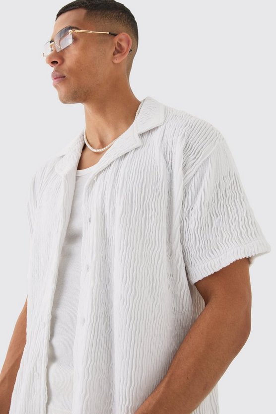 Oversize Hemd und Shorts