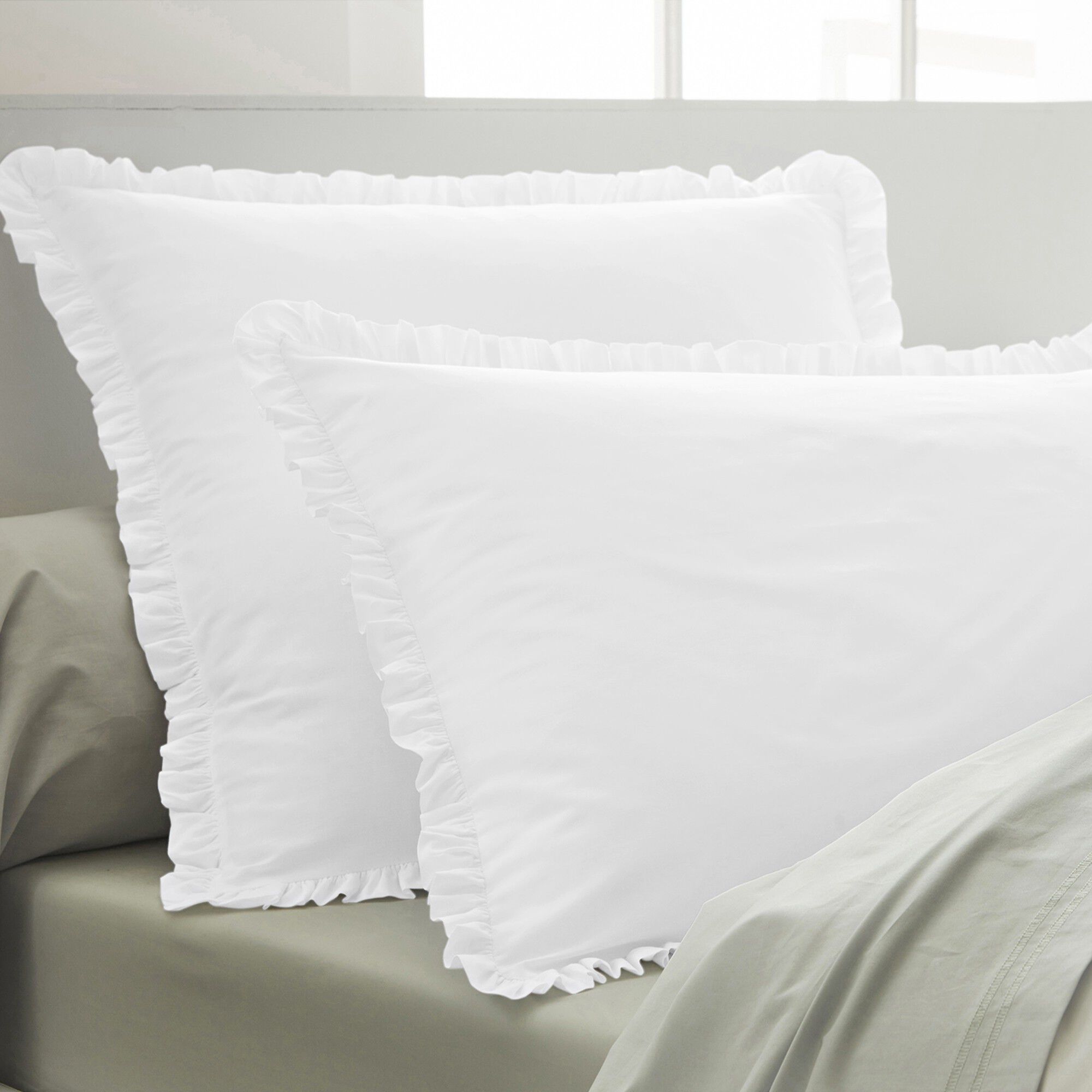 Linge de lit uni percale