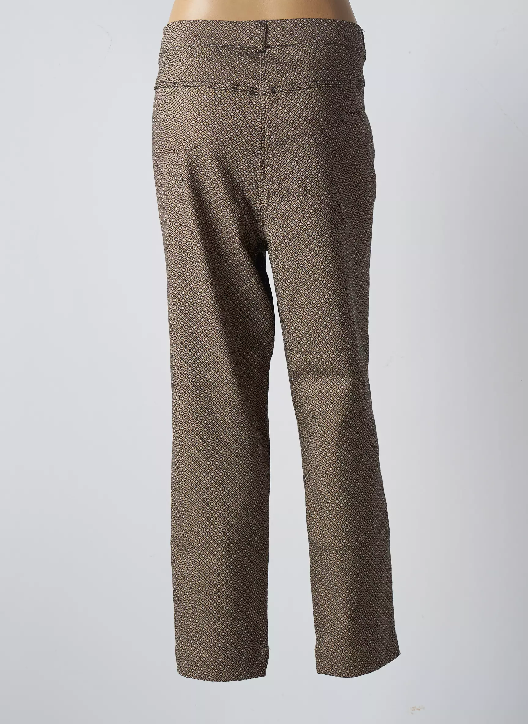 Brandtex Pantalons Droits Femme couleur marron