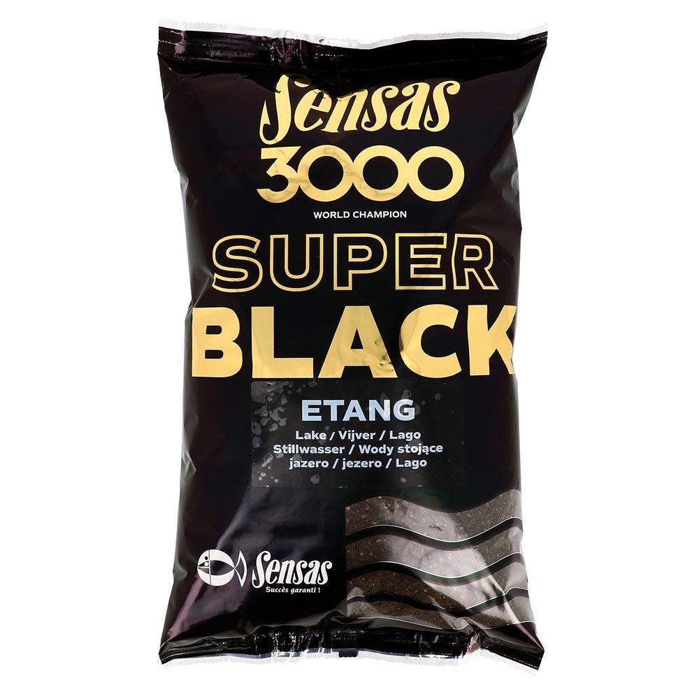 Δόλωμα Sensas 3000 Super Black Pond Groundbait 1kg