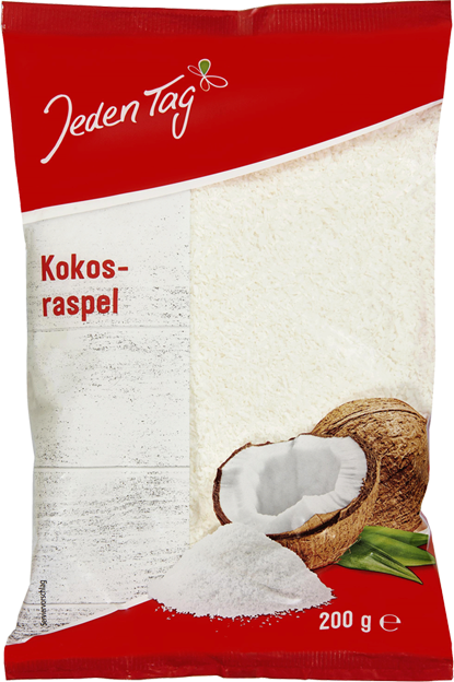 Jeden Tag Kokosraspeln