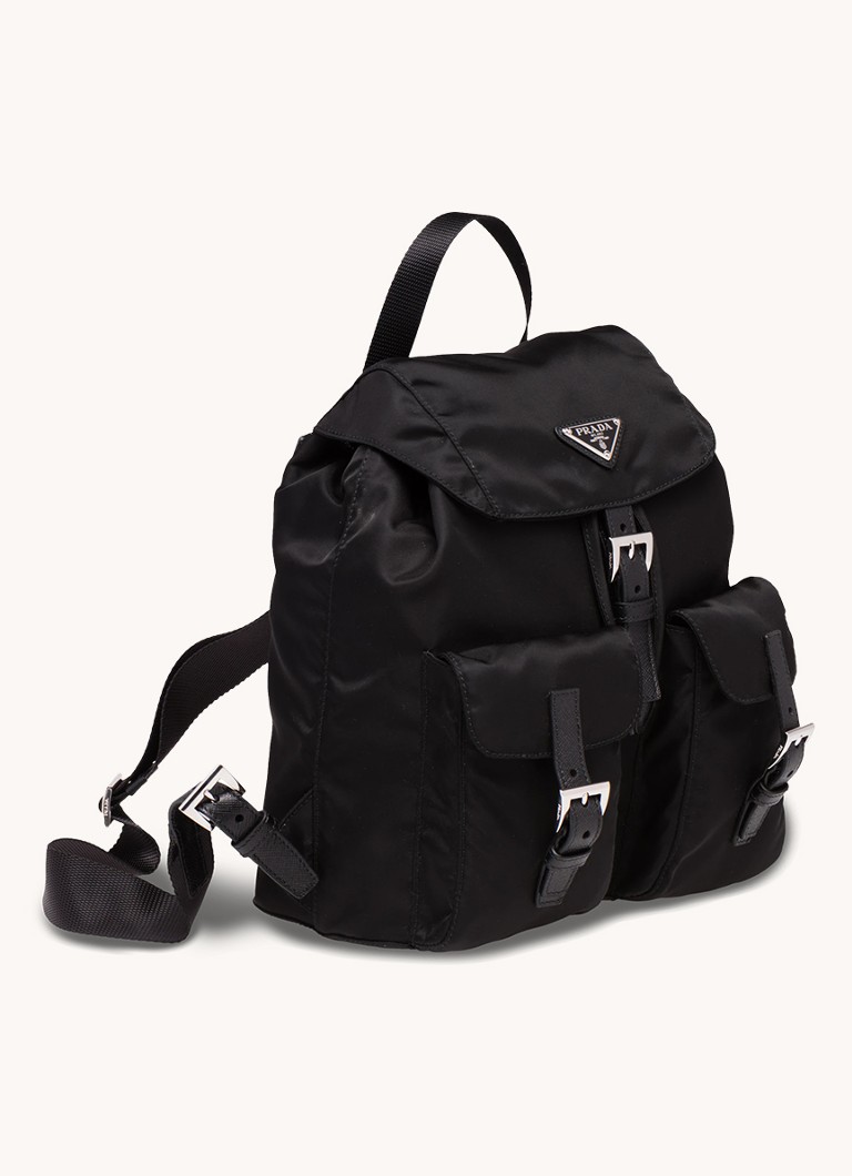 Prada Pieni Re-Nylon -reppu logolla