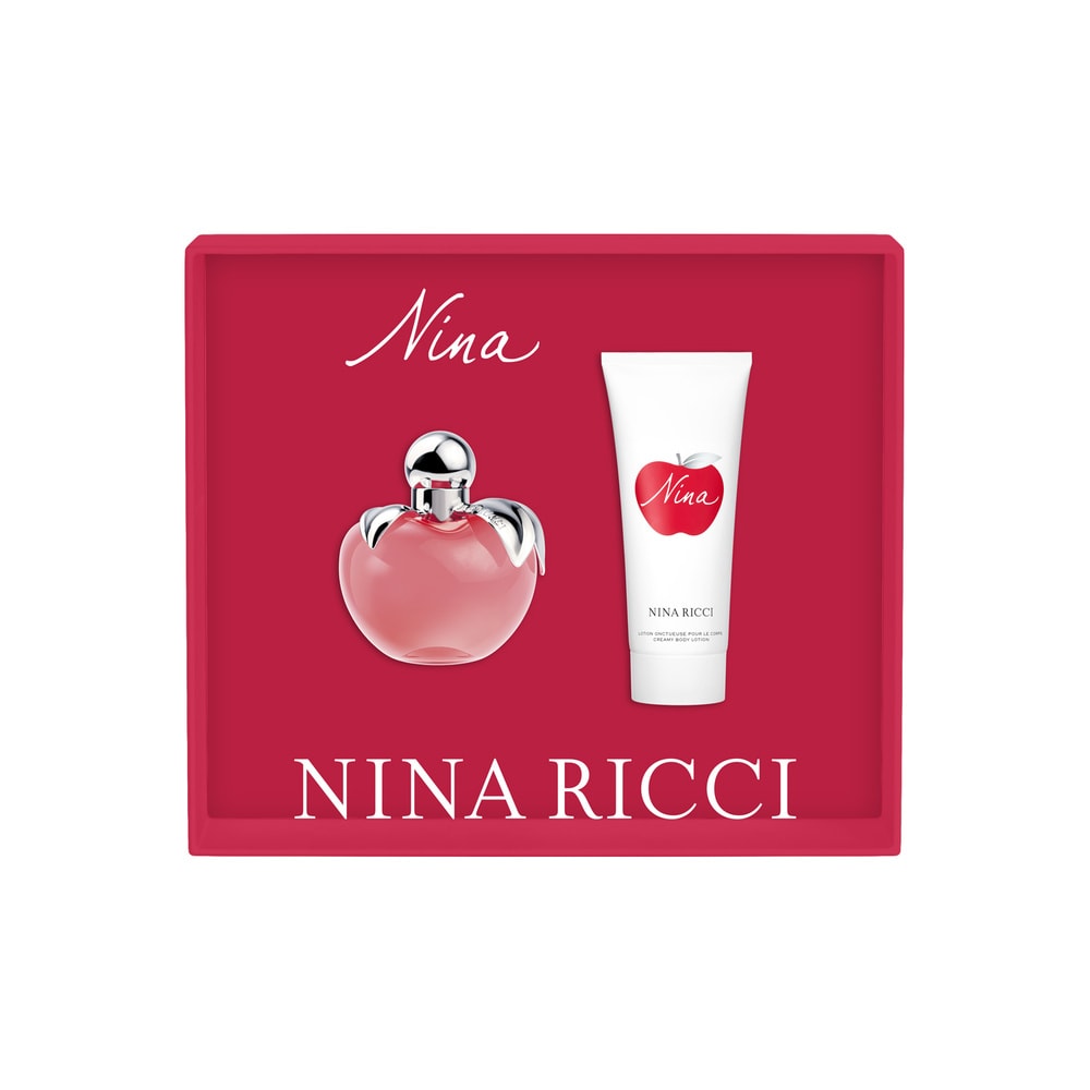 Nina Ricci Nina Eau De Toilette 50 ML et Lait pourle corps 75ML EAU DE TOILETTE