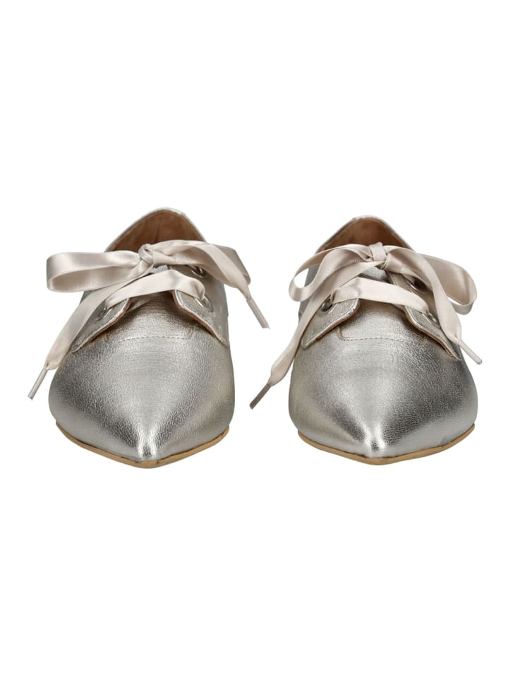 Fly London Halbschuhe in Silber günstig kaufen
