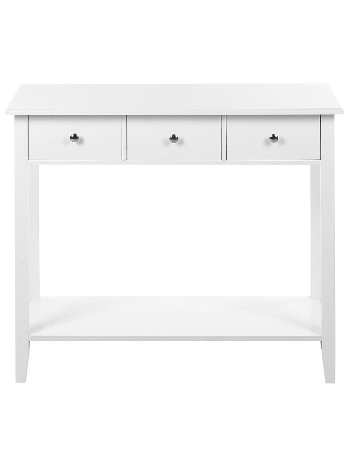 Beliani Konsolentisch GALVA in Weiß - (W) 90 x (H) 75 x (L) 40 cm günstig kaufen onesize