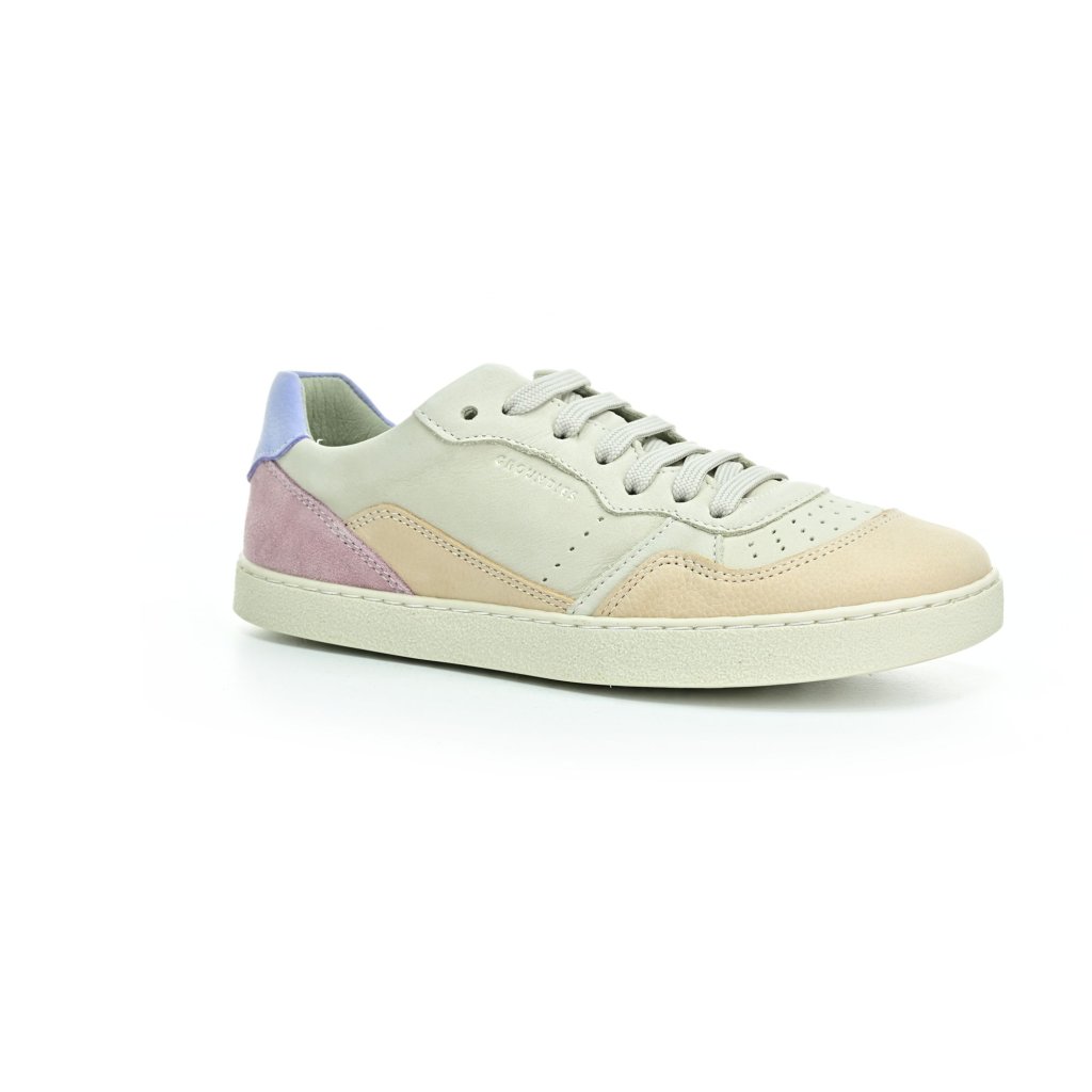 Groundies Nova GS Beige Lavender Barfußsneaker
