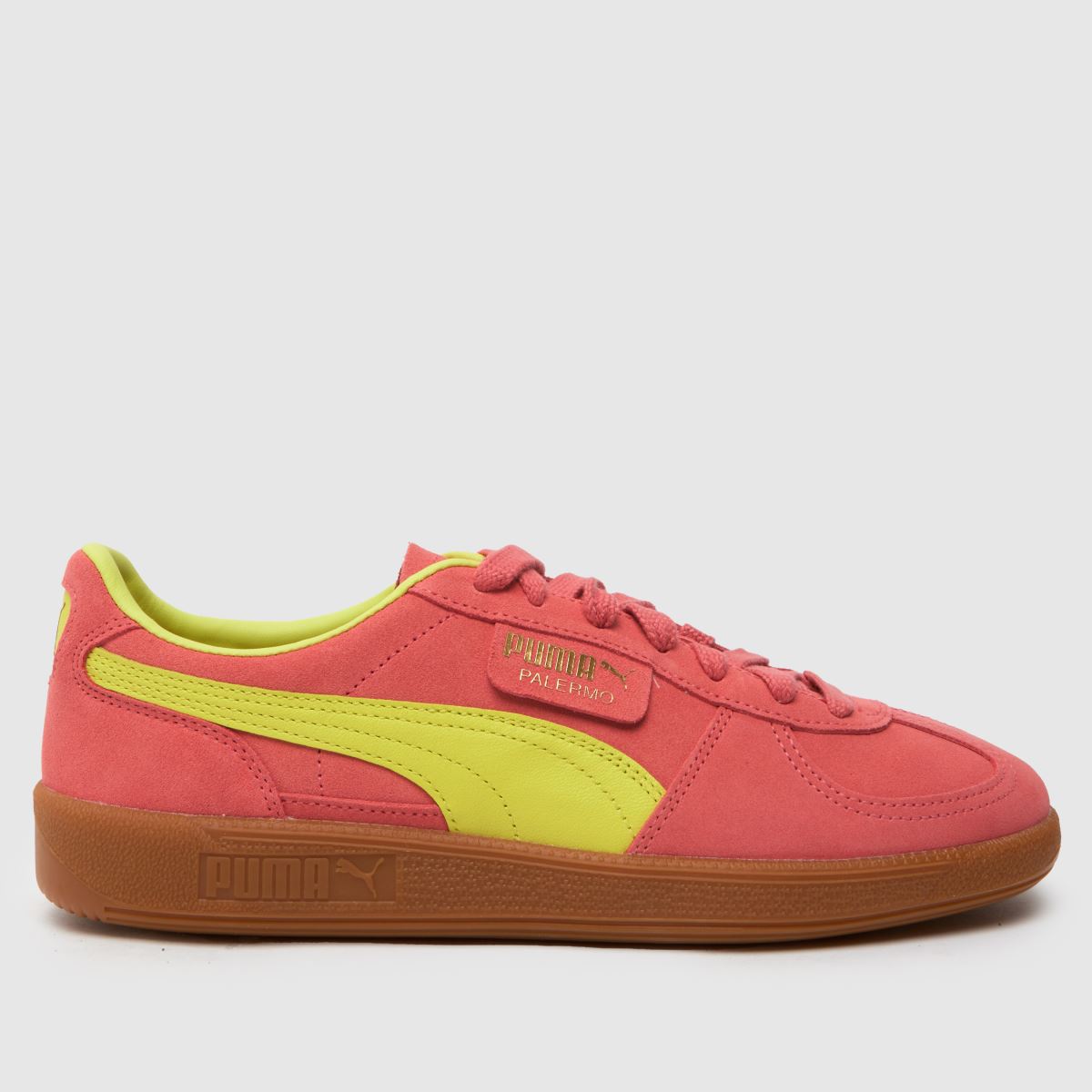 PUMA – Palermo – Orangea träningsskor i flerfärgat