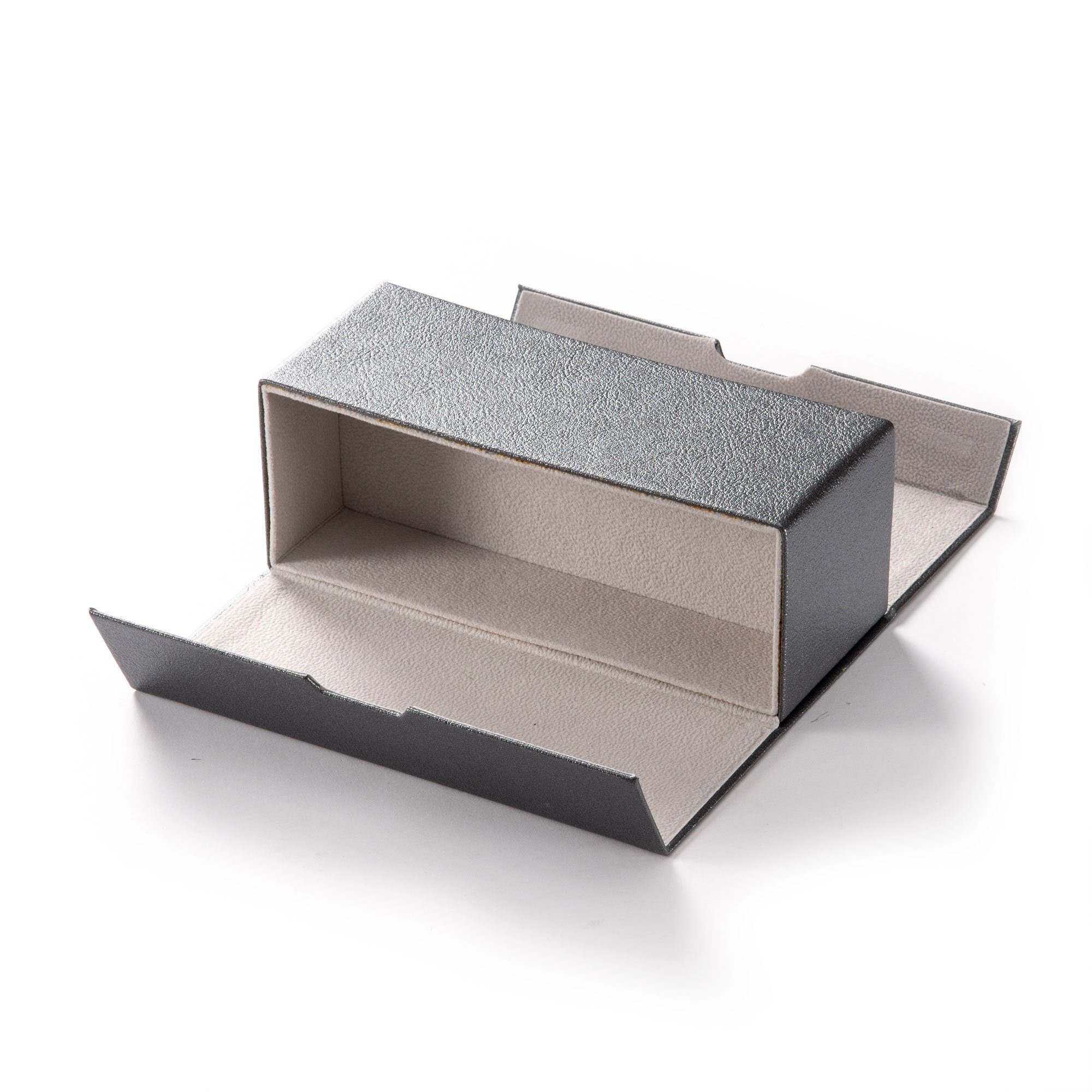 FEFI Brillenetui Hardcase Doppel-Brillenetui „DUO“ für zwei Brillen, Set aus 1 Etui + hochwertigem Mikrofasertuch