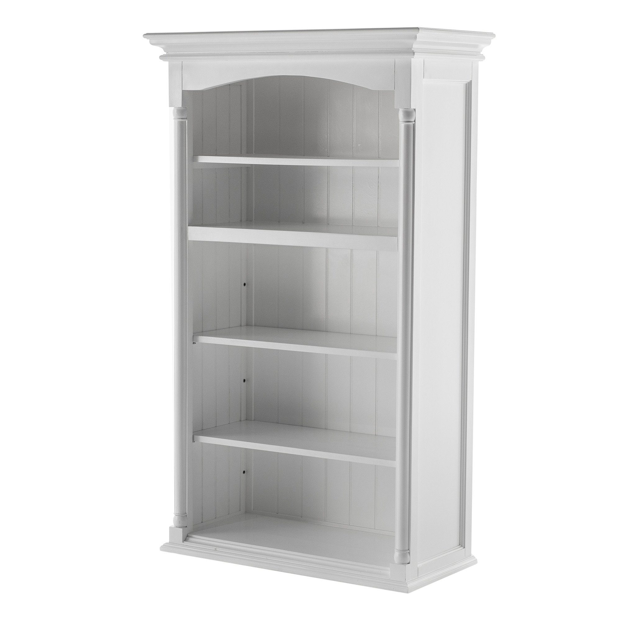 Novasolo Küchenbuffet Provence Verstellbare Regale, Single-Bay Hutch Kabinett
