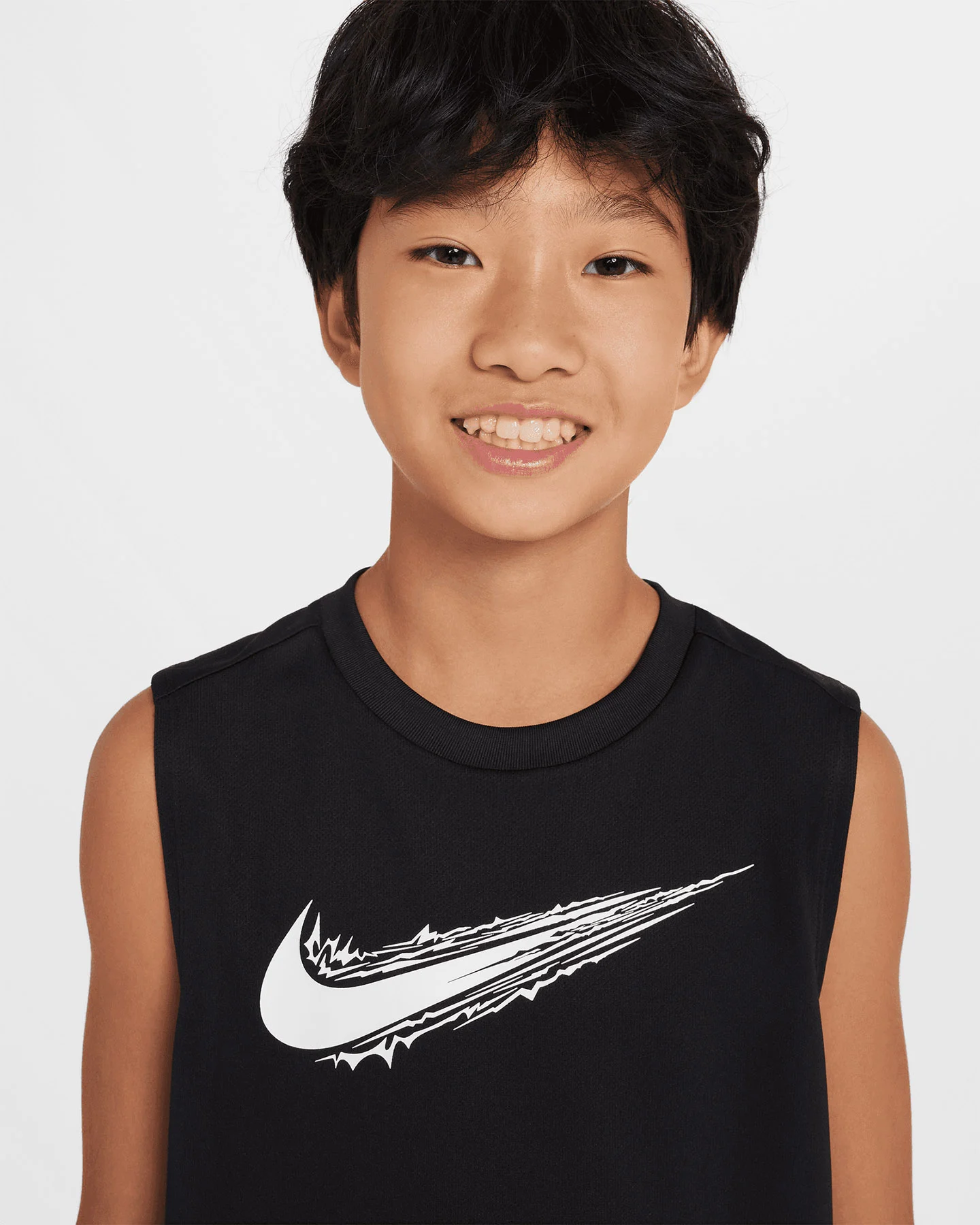Canotta Nike Drifit Swoosh Jr HF8998-010