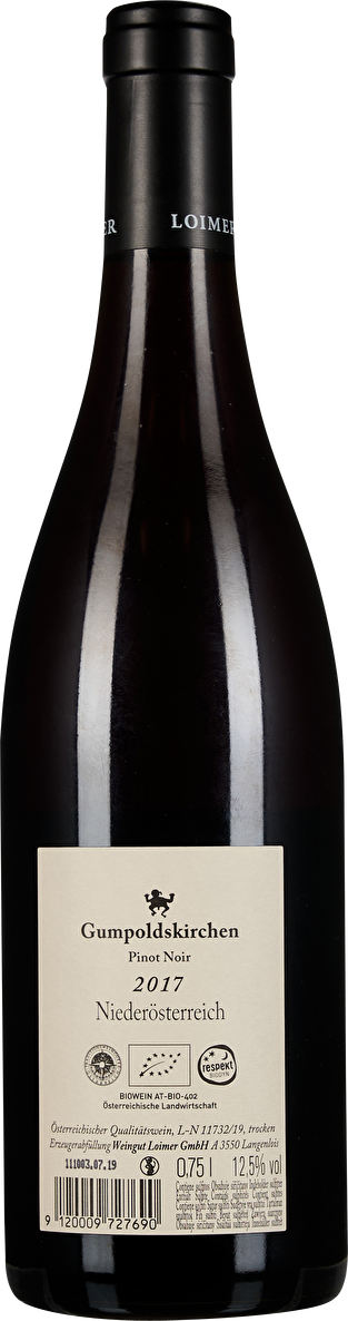 Loimer Pinot Noir Gumpoldskirchen 2017