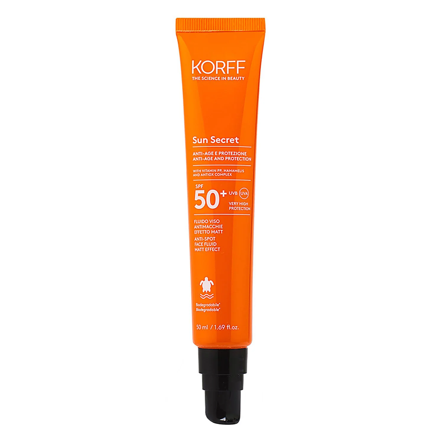 Sun Care Sun Secret Anti-blemish Face Fluid Matt Effect SPF50+ - Gezichtszonnecrème met hoge beschermingsfactor.