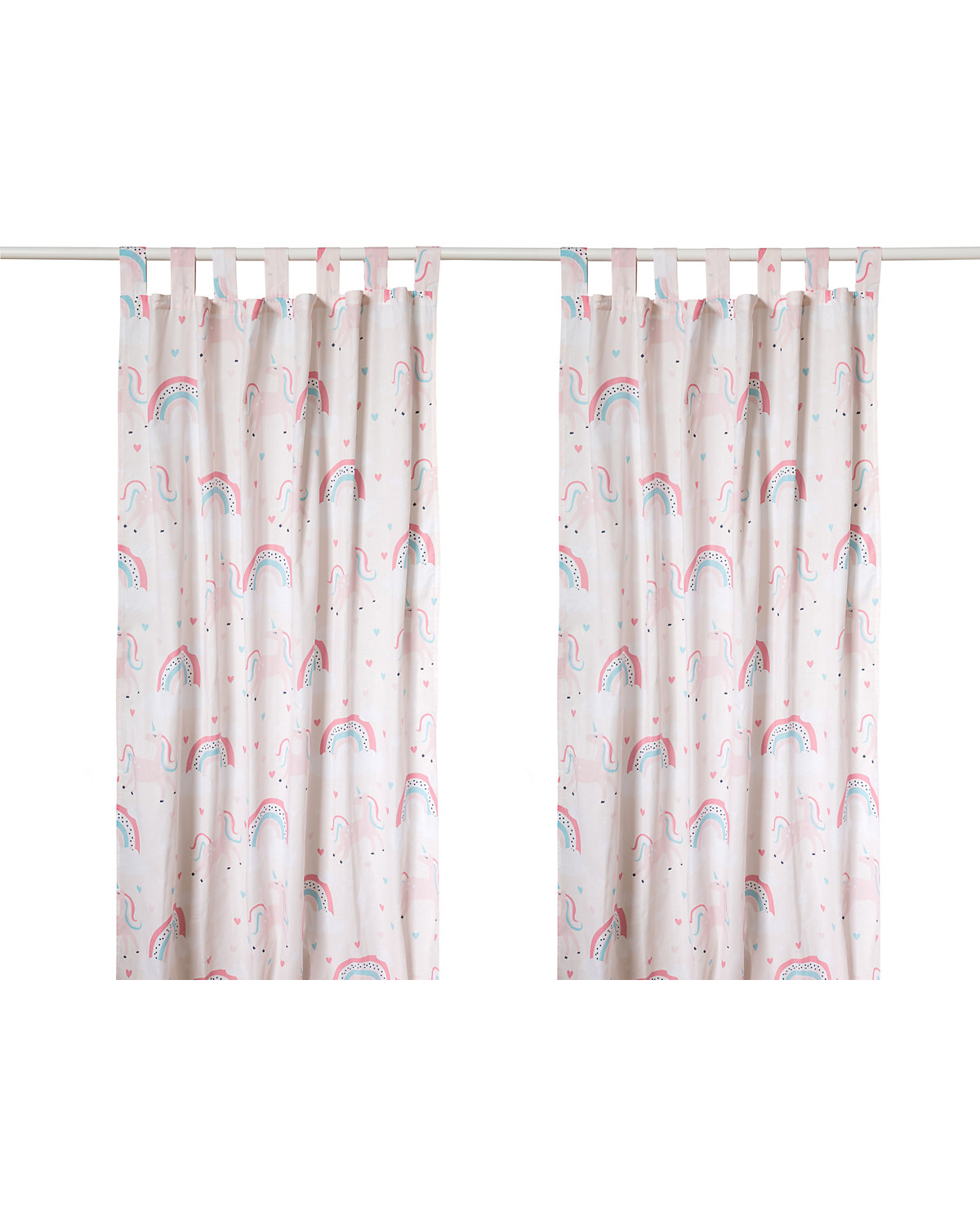 Vorhänge Dessin Einhorn 2er Set 140 x 245 cm von Pötter