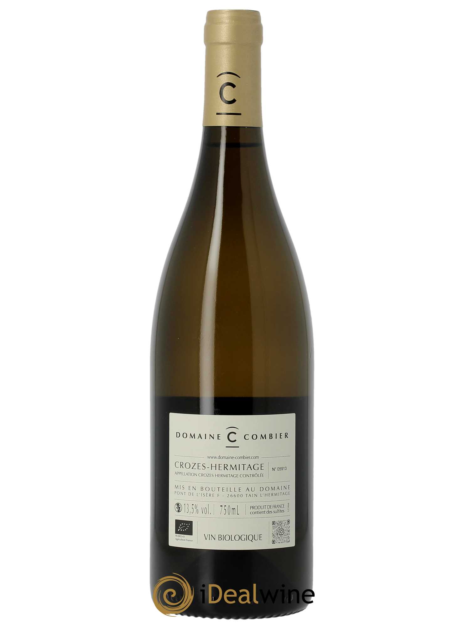 Crozes-Hermitage Combier  2022 - Lot de 1 Bouteille