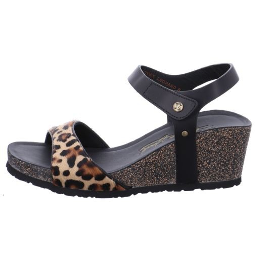 PANAMA JACK Keilsandalen schwarz