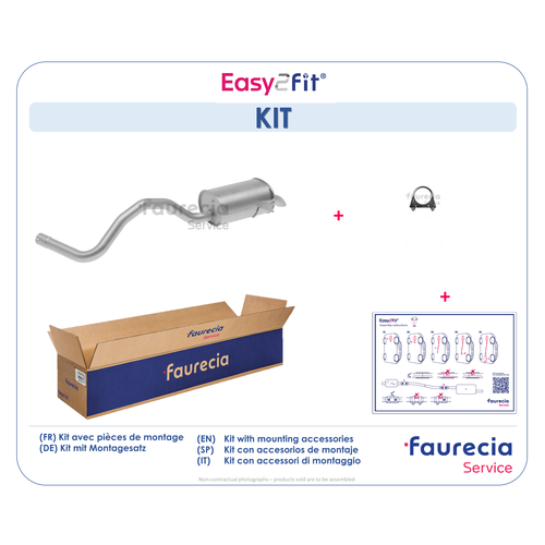 FAURECIA NACHSCHALLDAEMPFER FS55428 - ATU