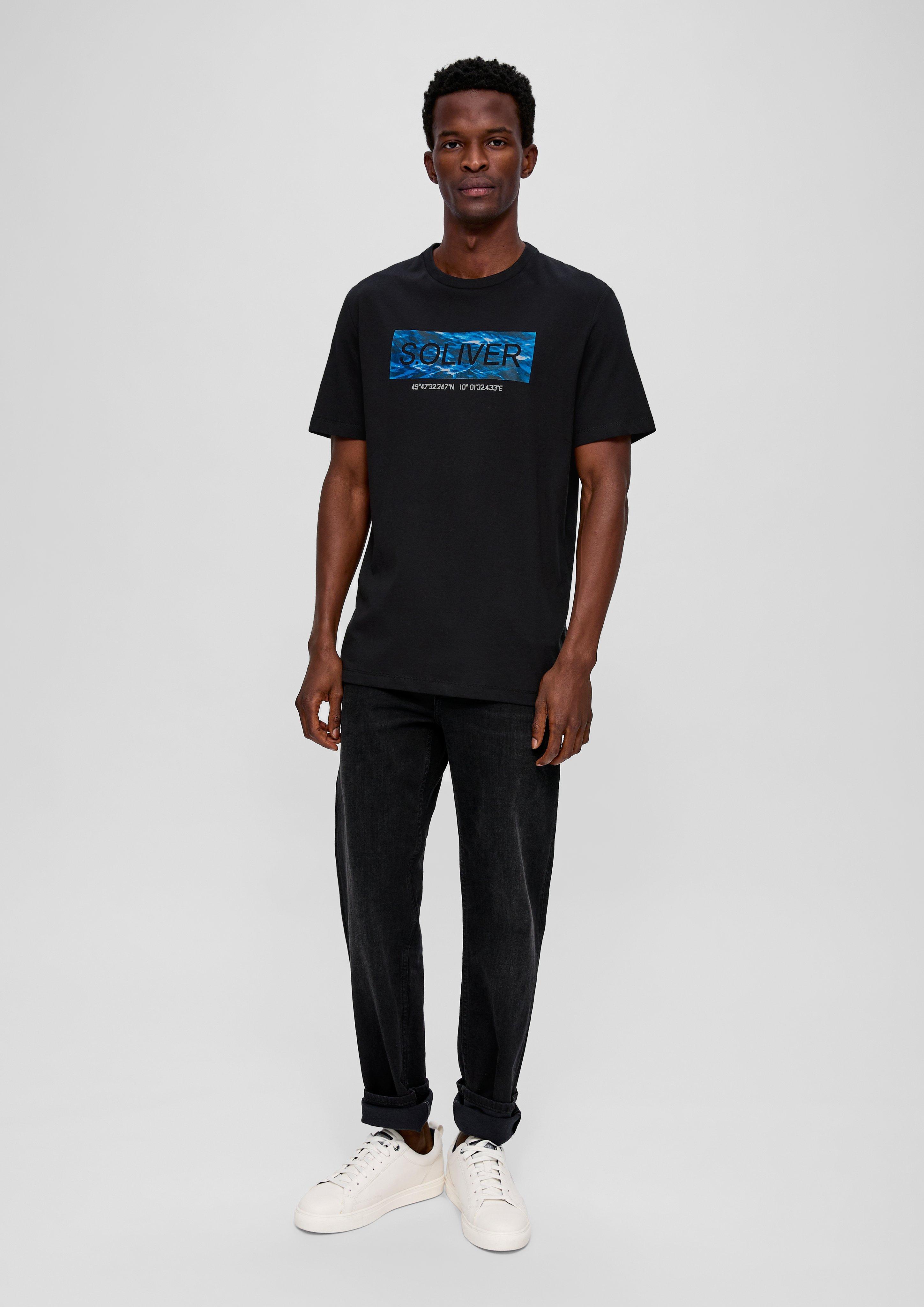 Jerseyshirt mit Frontprint  2135685-99D1