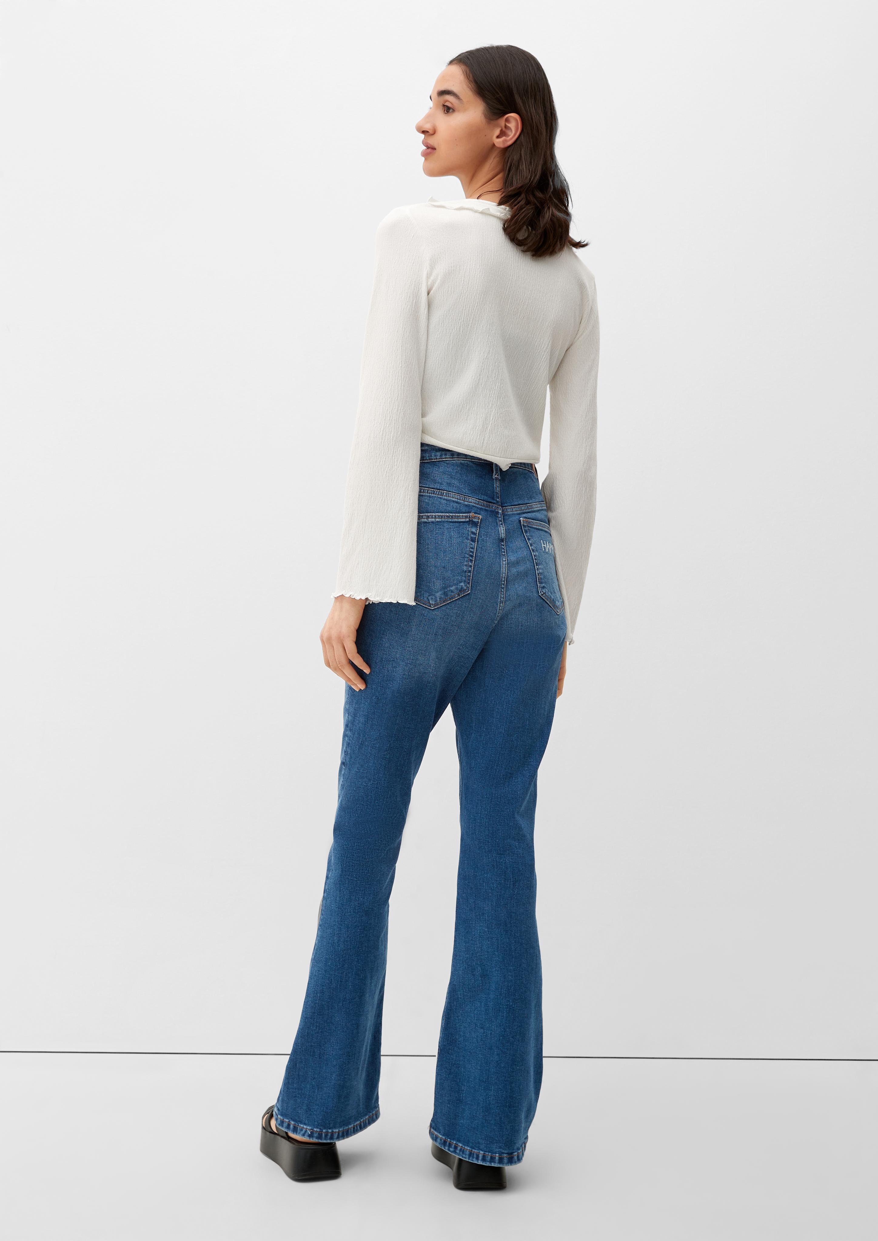 Jeans Reena / Slim Fit / High Rise / Flared Leg  2126856-57Z2