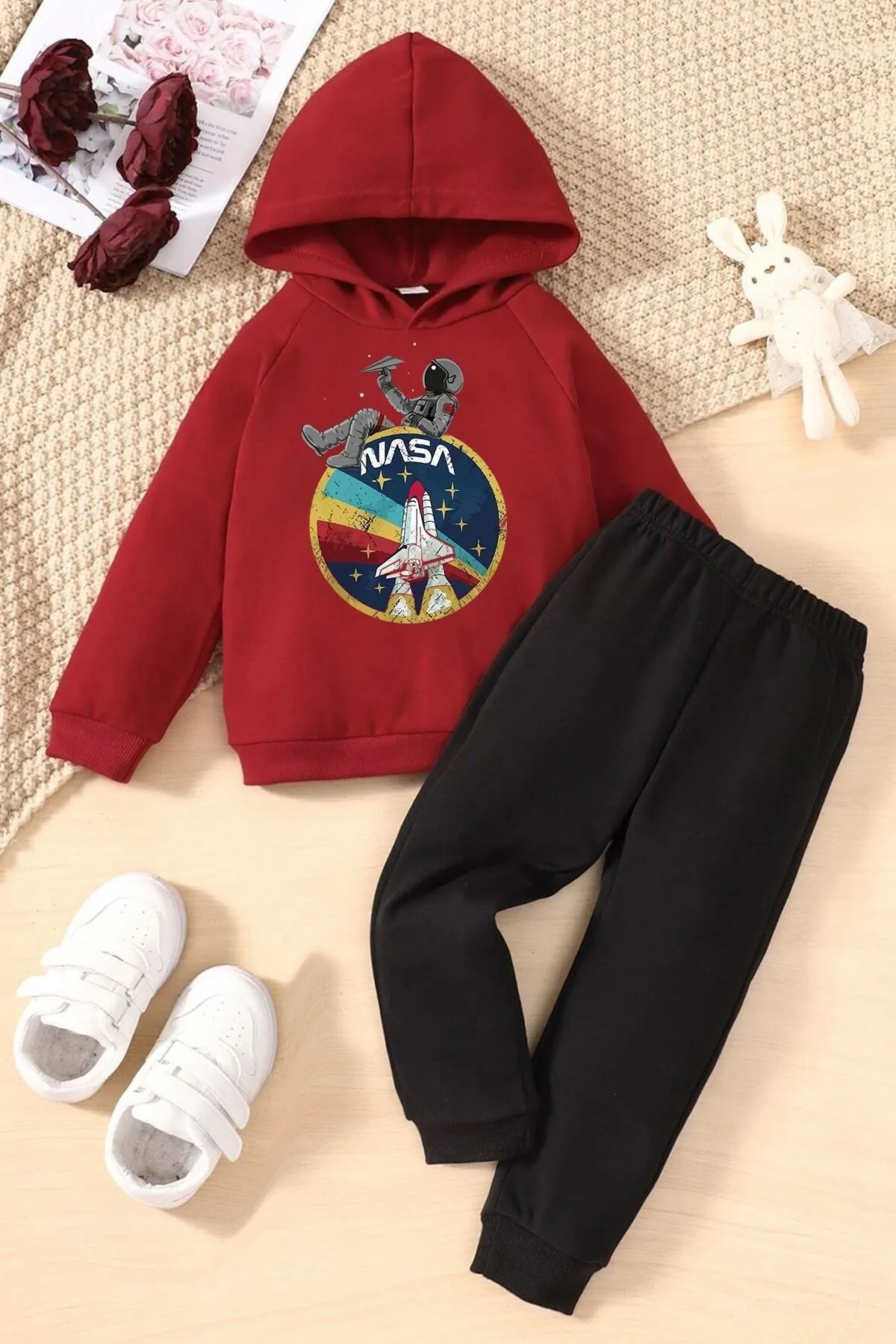 uyguntarz  NASA-Trainingsanzug-Set für Kinder