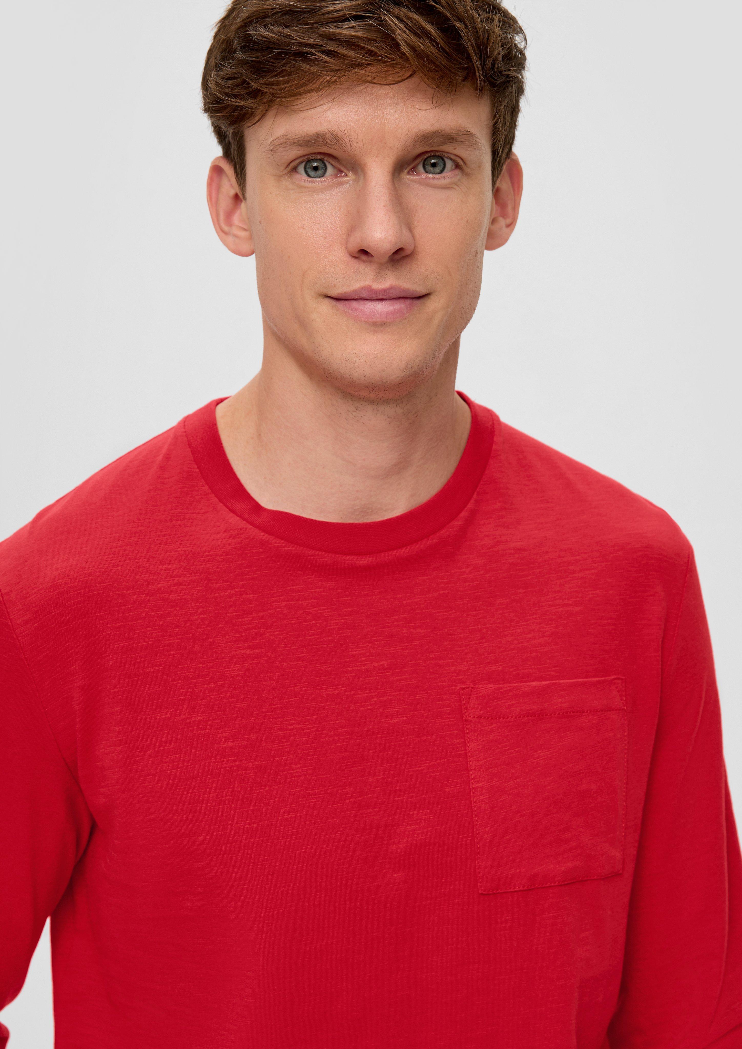 Longsleeve mit Flammgarnstruktur  2138668-3162