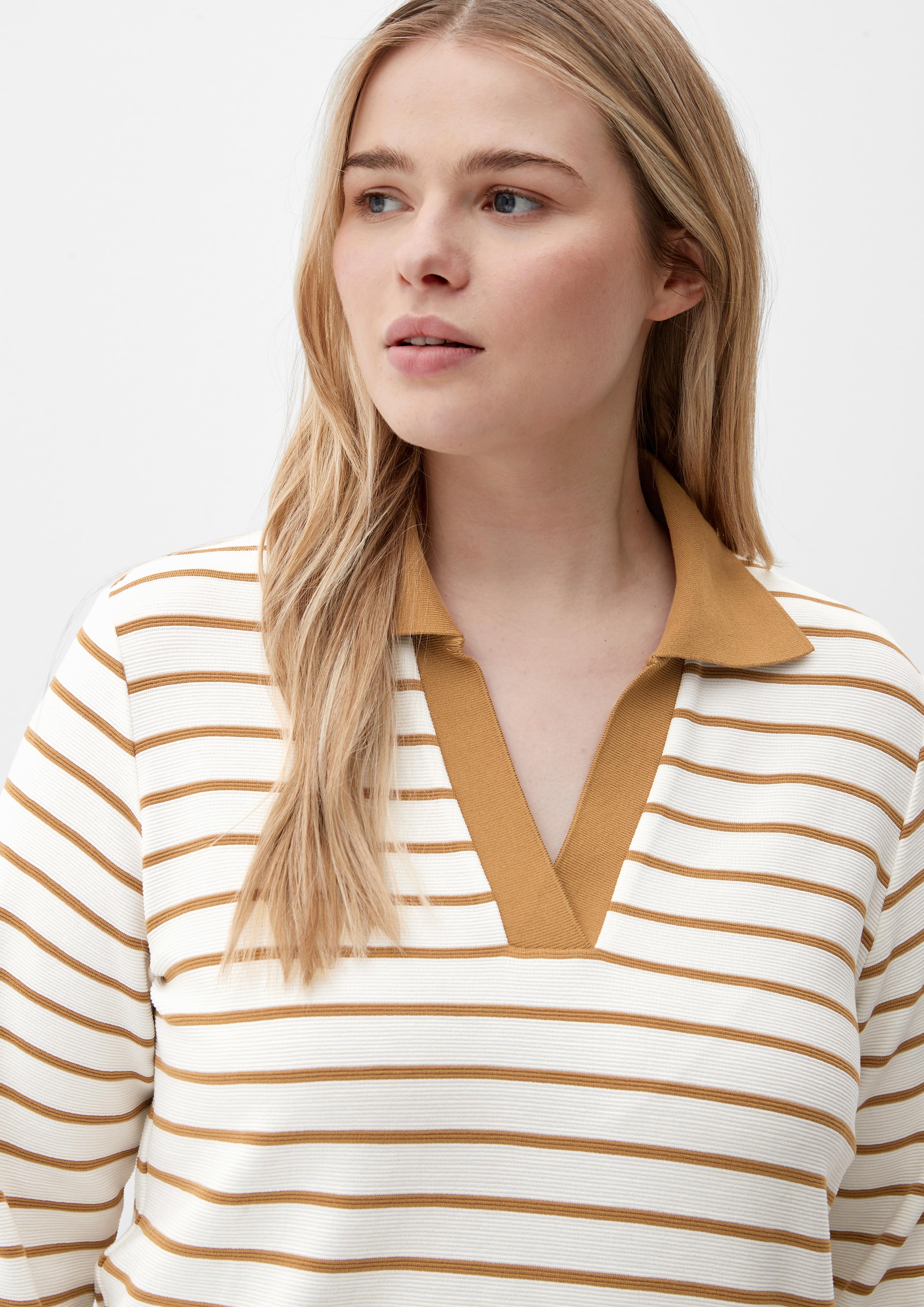 Sweatshirt mit Rippstruktur  2128571-02G2