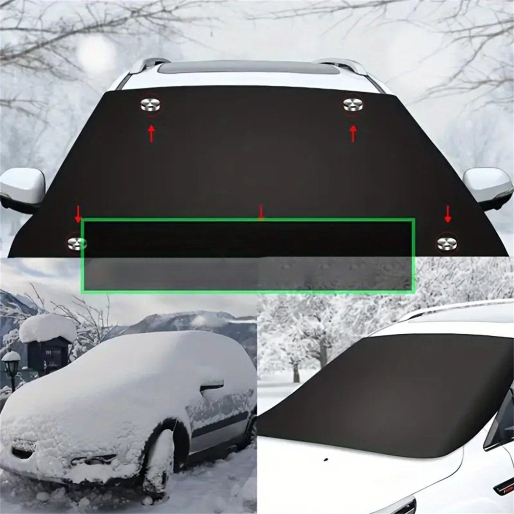 DAYUT Frontscheibenabdeckung Universelle Auto-Windschutzscheiben-Schneedecke, Schutzhülle, (1-St)