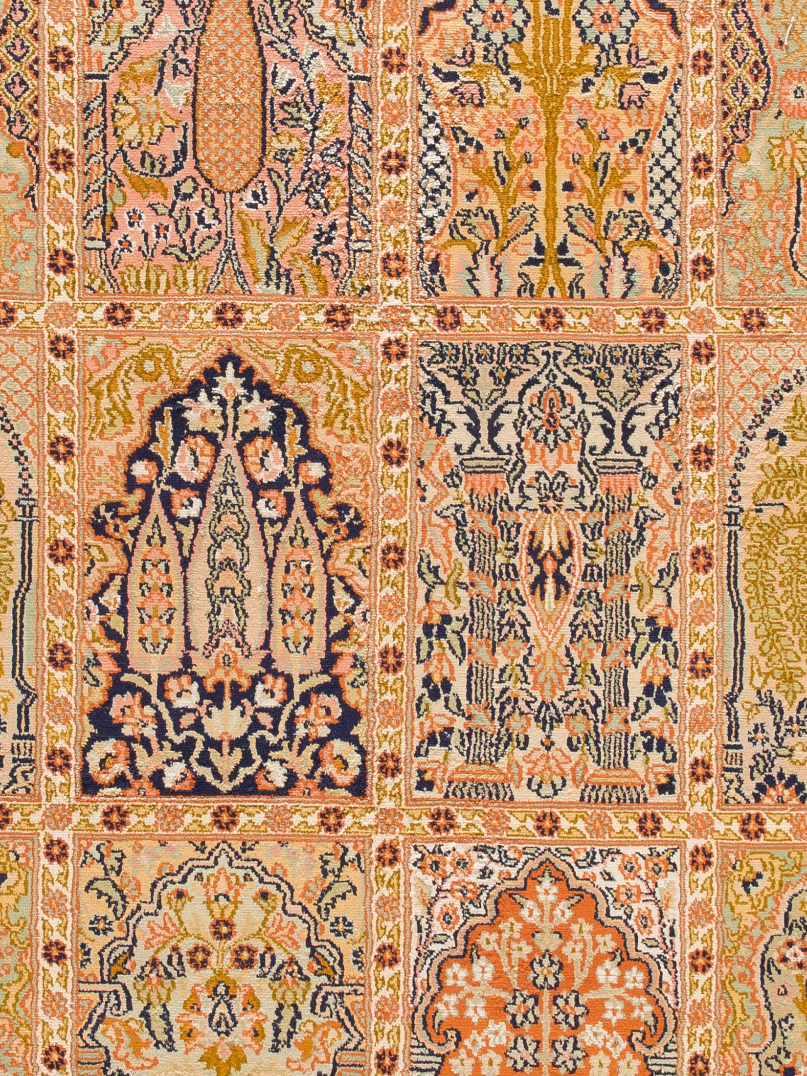 Kaschmir Seide 18/18 ca. 217 x 306 cm, Unikat / Einzelstück